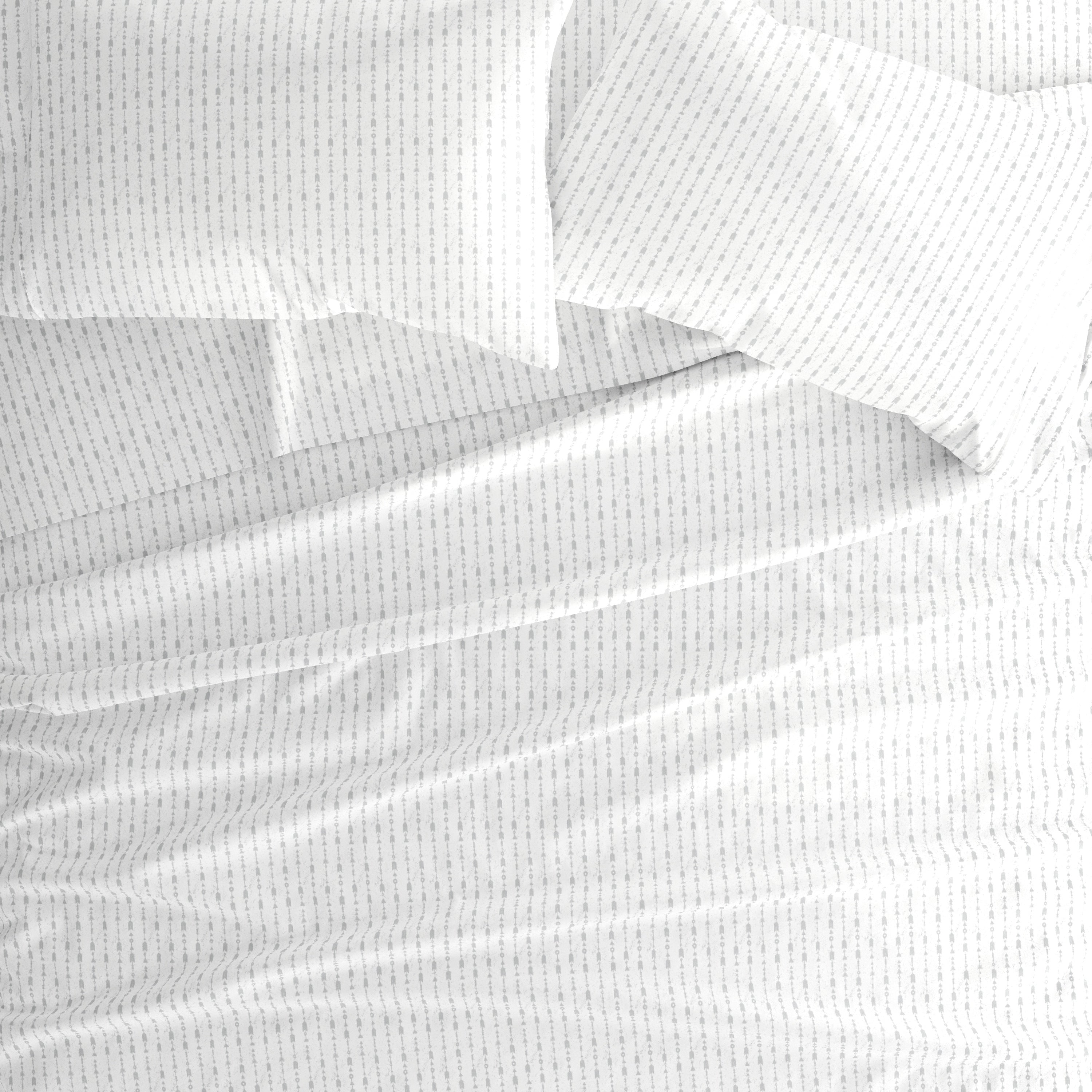 Beaded Arrows 4-Piece Patterned Sheet Set