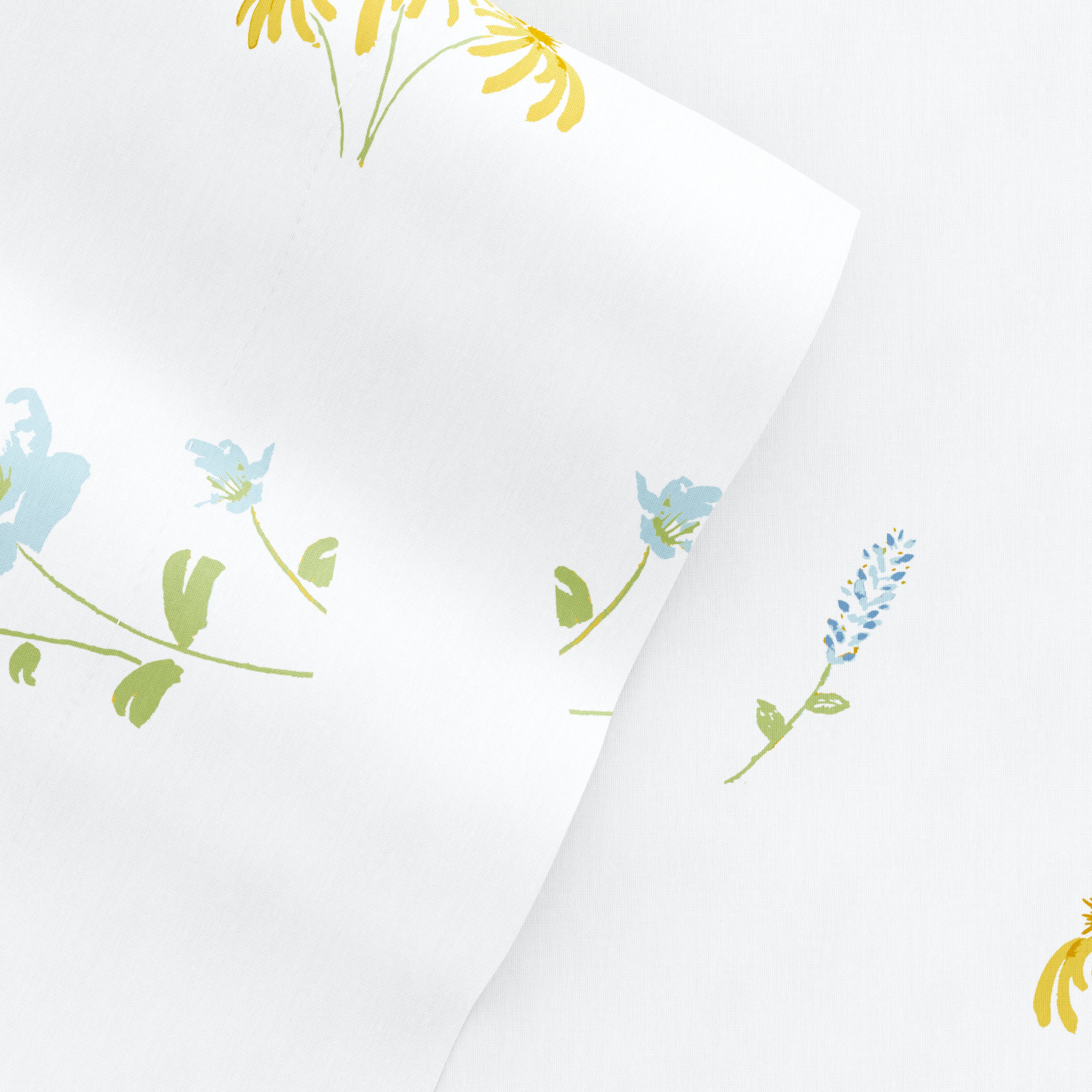 Bluebirds 4-Piece Patterned Sheet Set