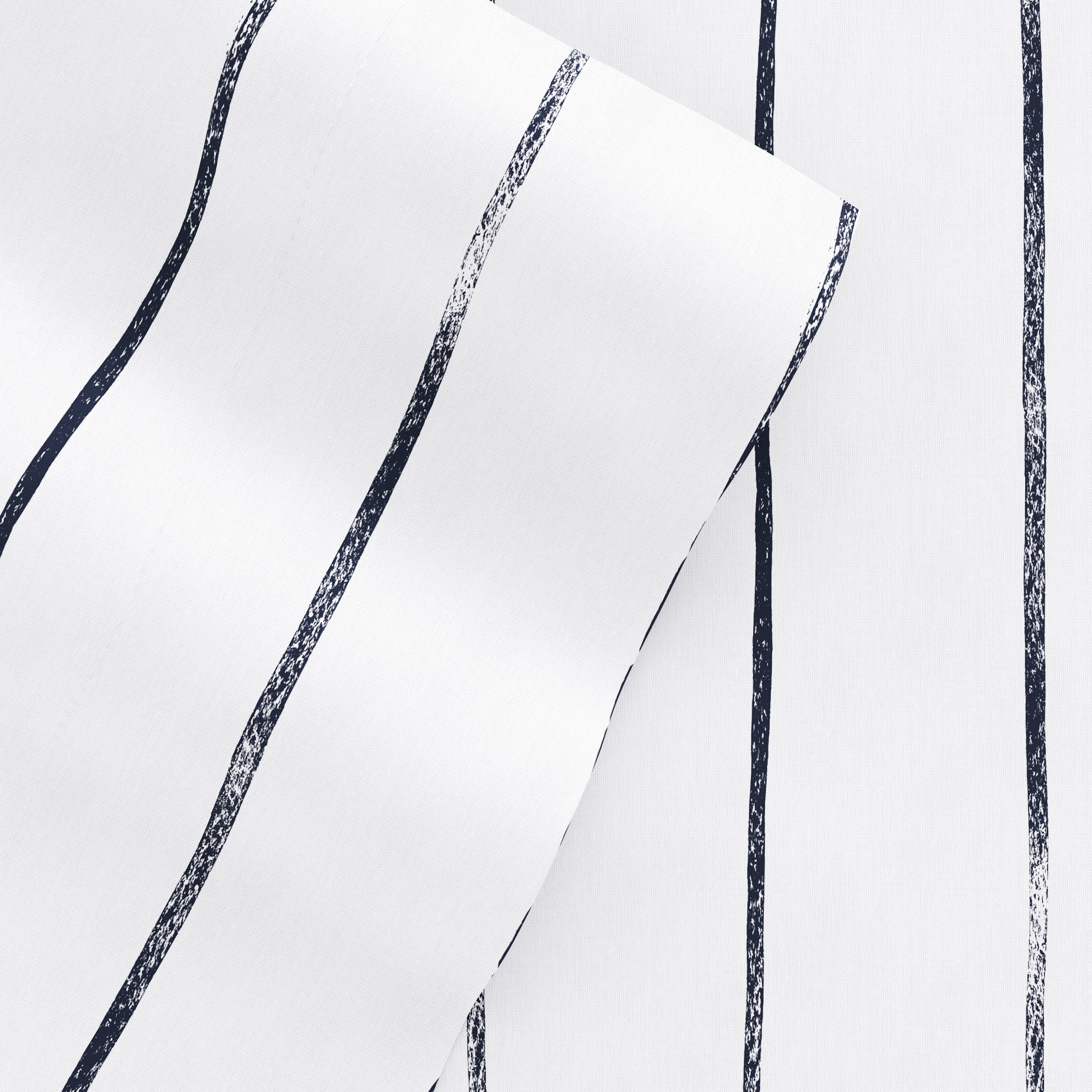 Distressed Field Stripe 4-Piece Patterned Sheet Set