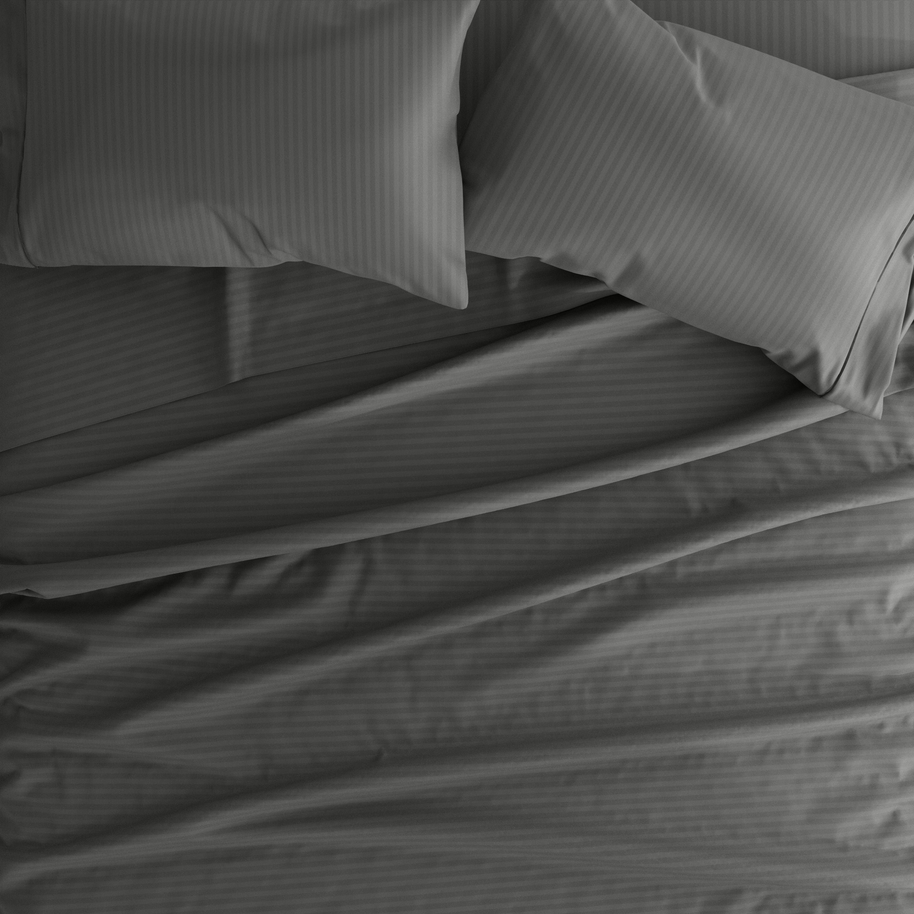 Stripes Embossed 4-Piece Sheet Set