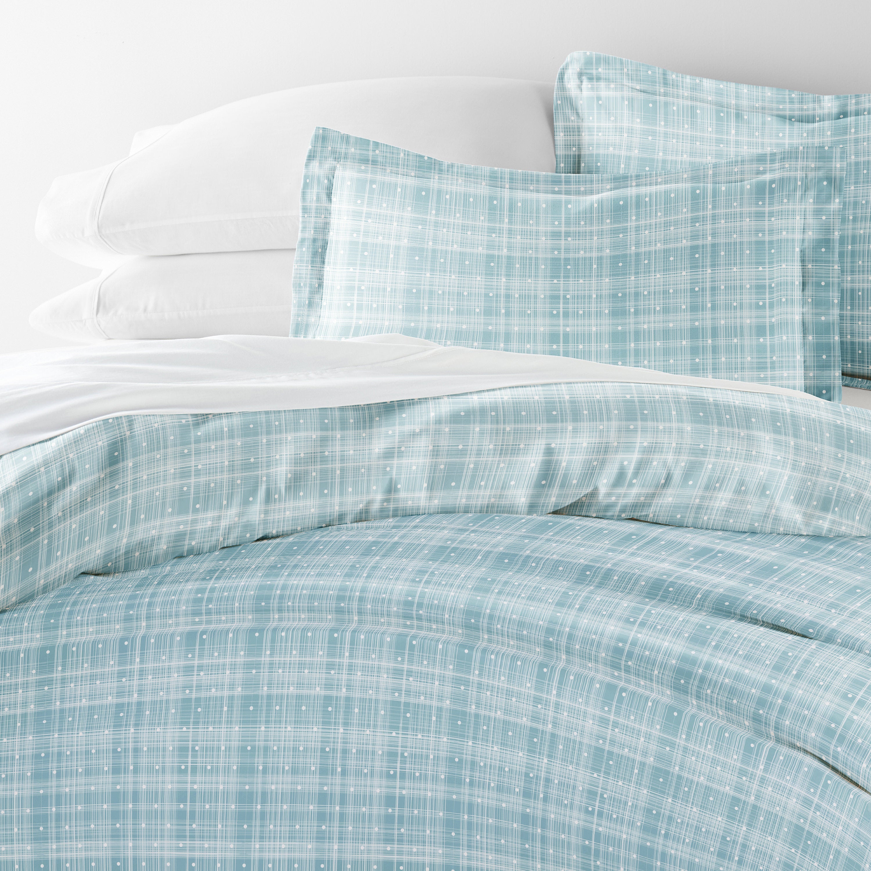 Polka Dot Patterned Duvet Cover Set
