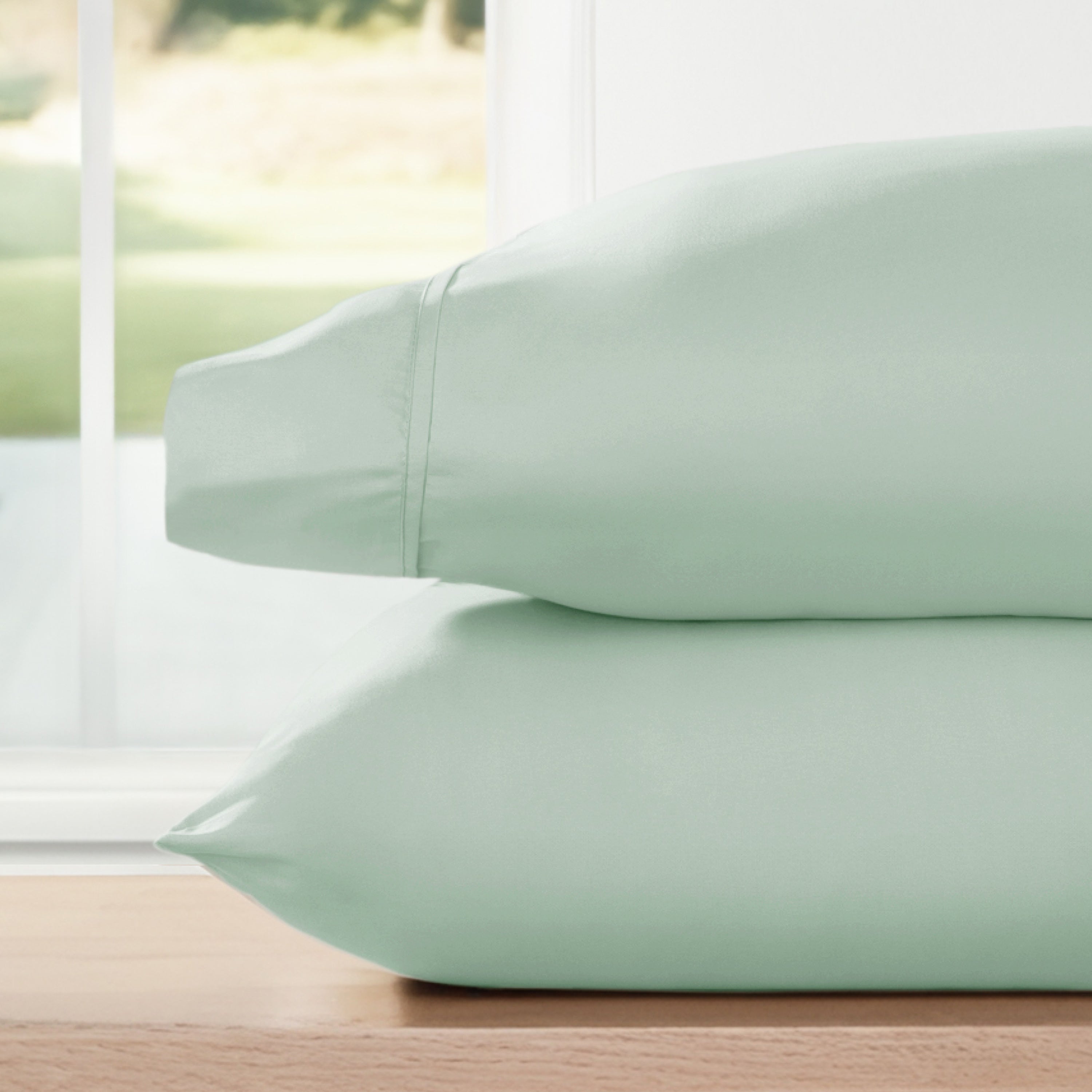 Double Brushed Pillowcase Set