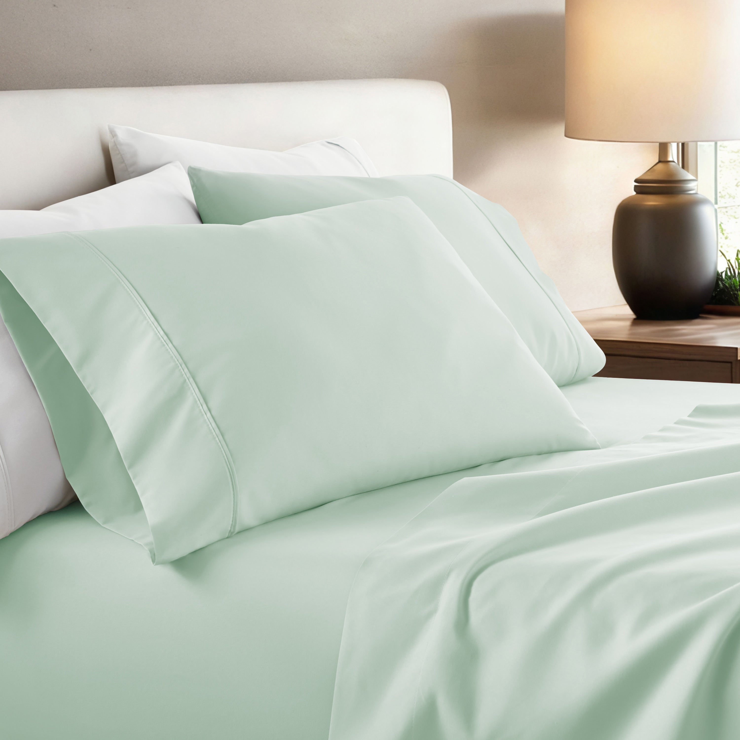 Double Brushed Pillowcase Set