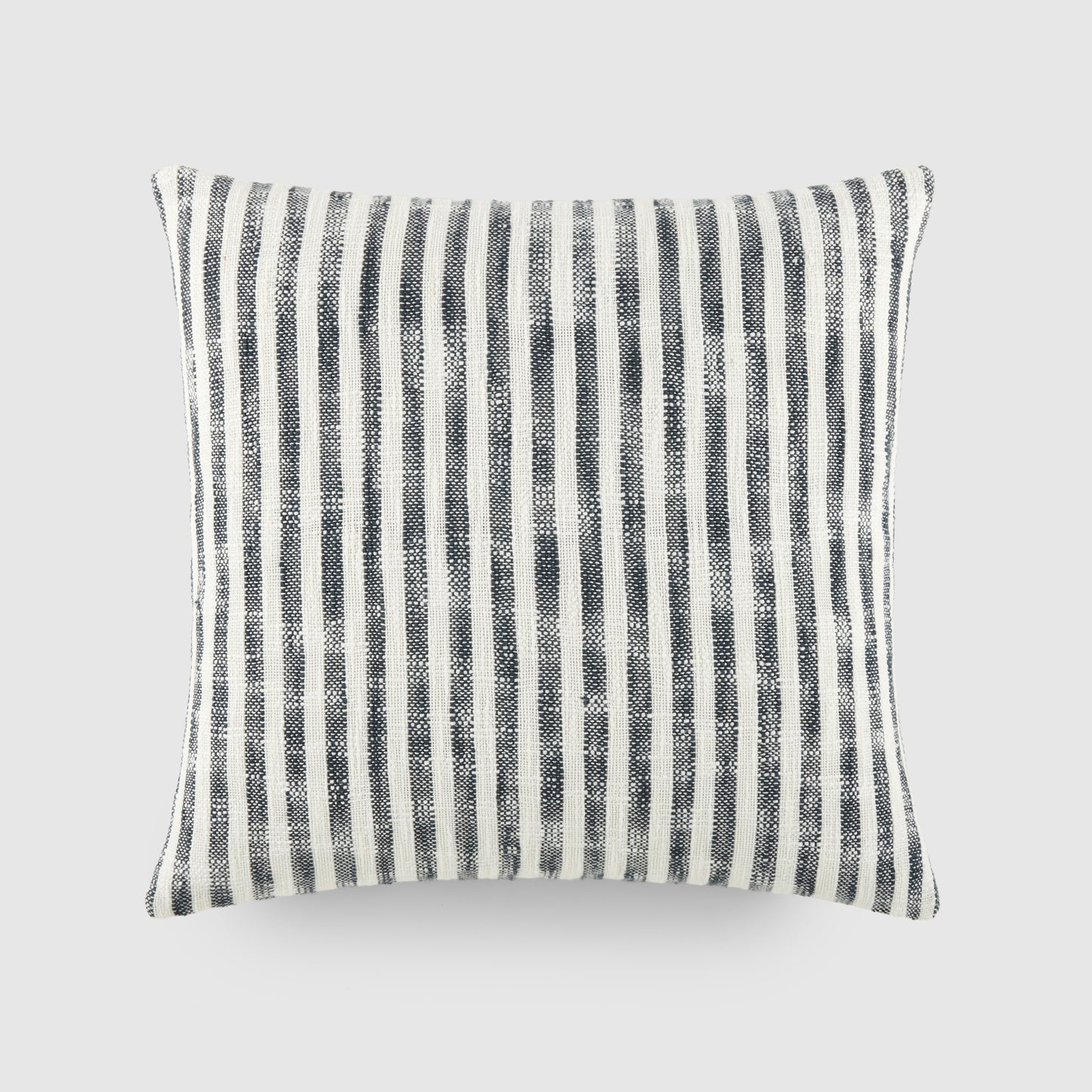 Yarn-Dyed Cotton Decor Throw Pillow in Bengal Stripe