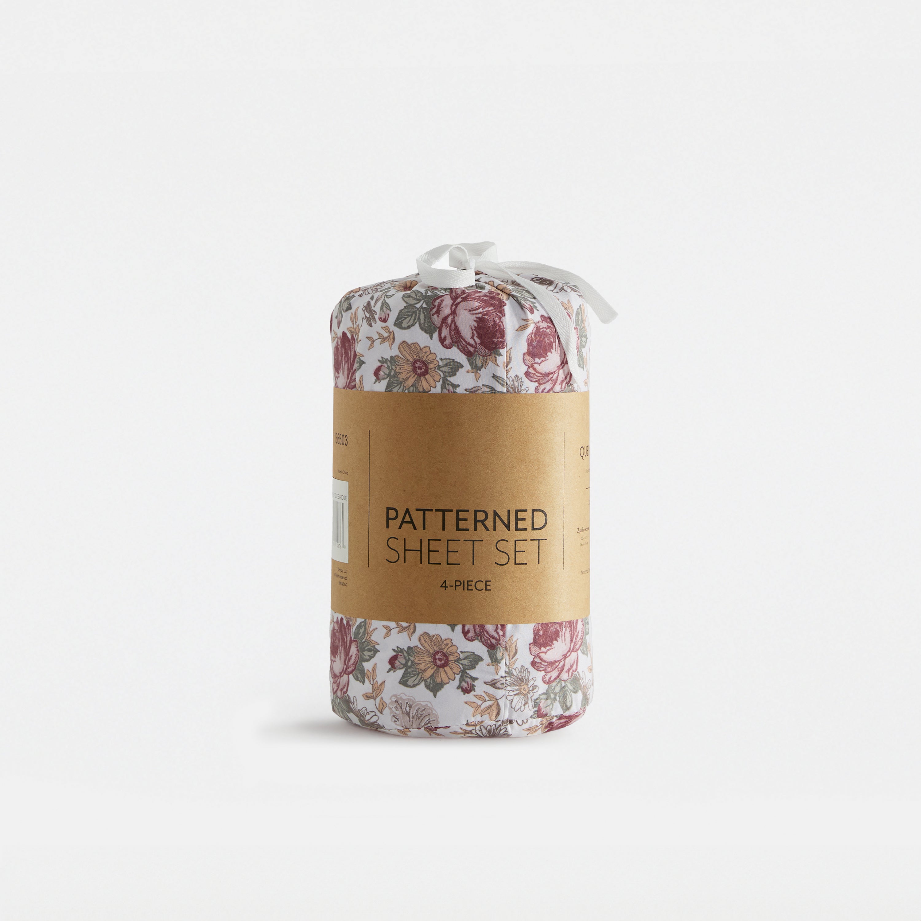 Honeycomb 4-Piece Patterned Sheet Set