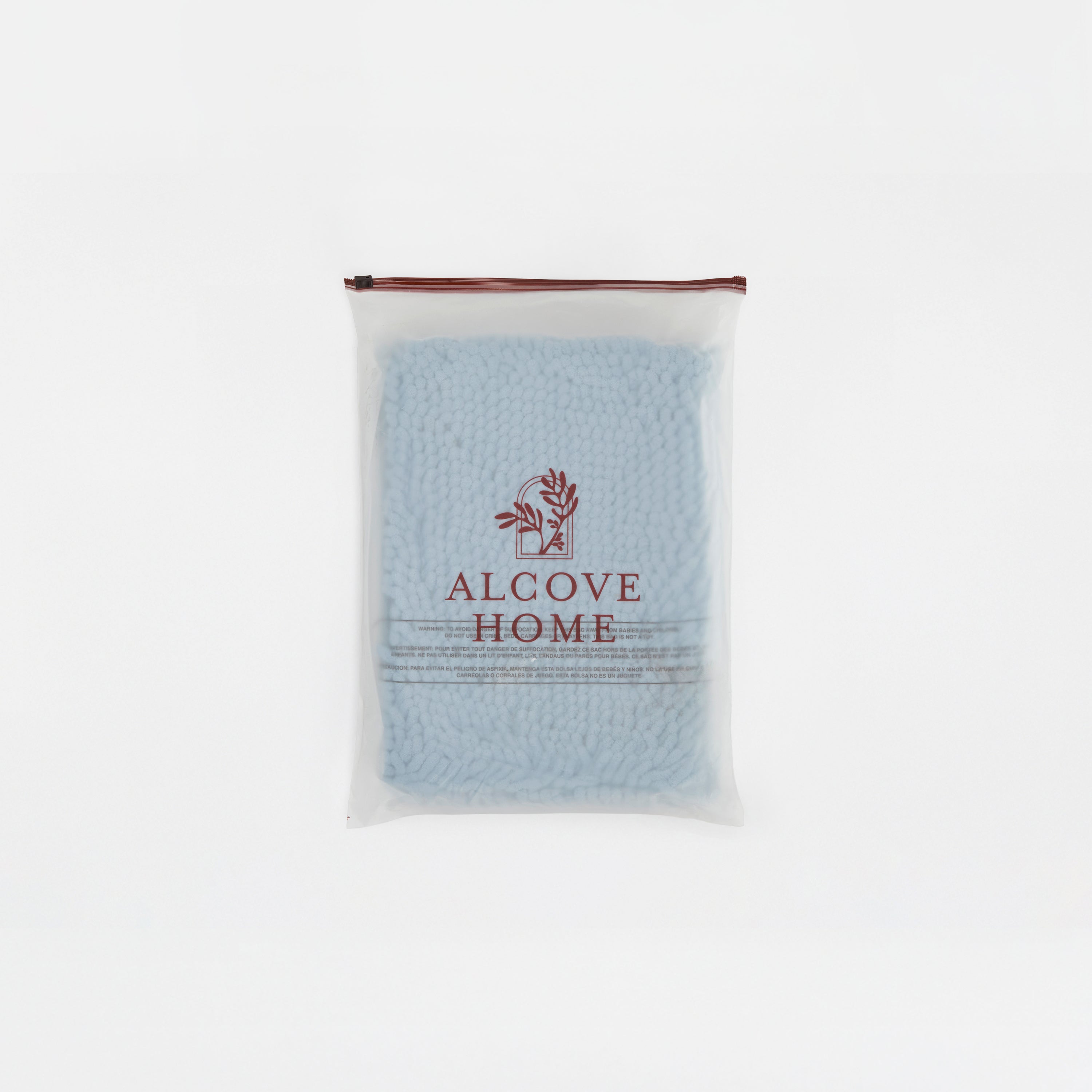 Ultra-Plush Bath Mat, Soft and Absorbent Chenille with Anti-Skid Rubber Backing