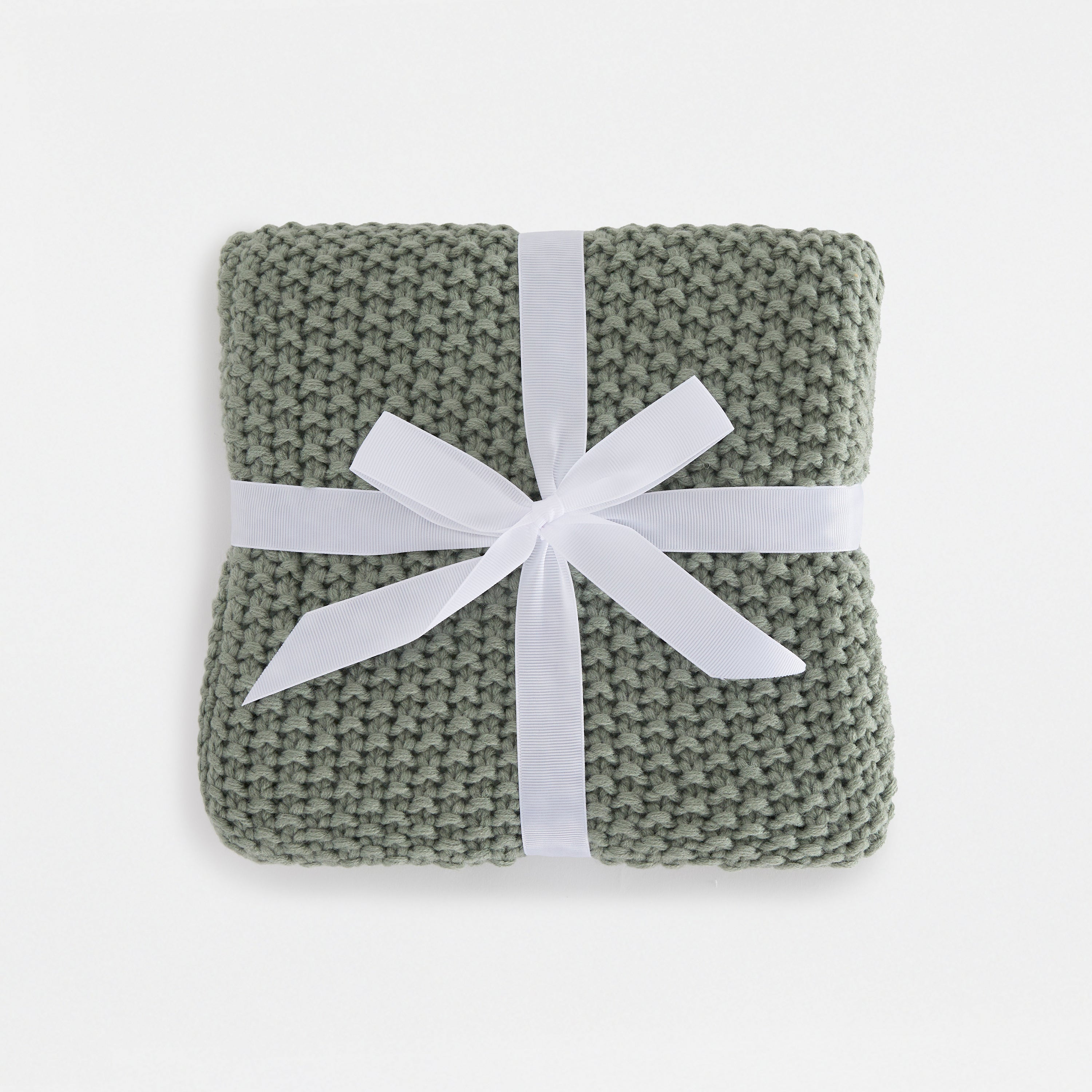 Seed Stitch Knit Acrylic Decor Throw Pillow Cover