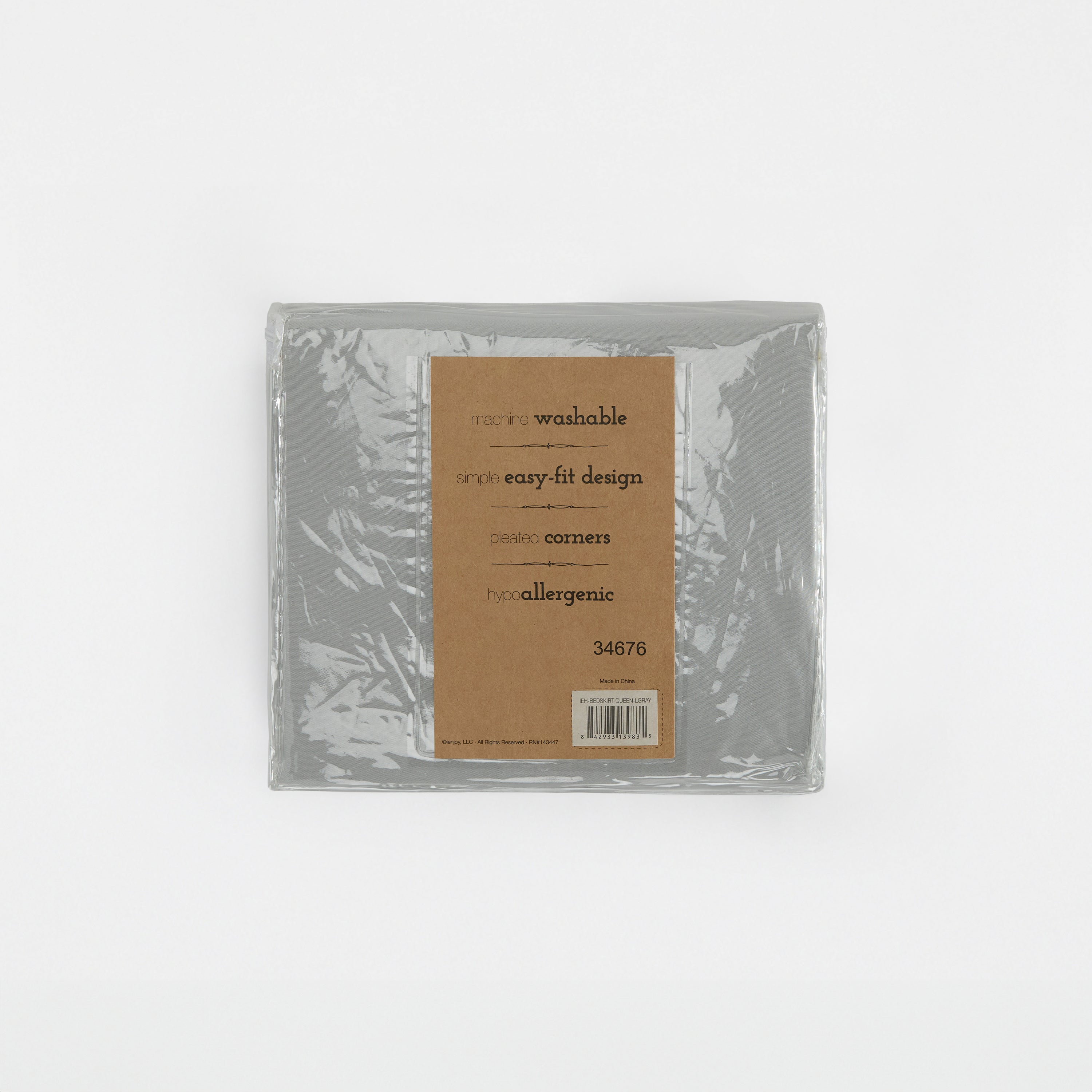 Dust Ruffle Pleated Bed Skirt