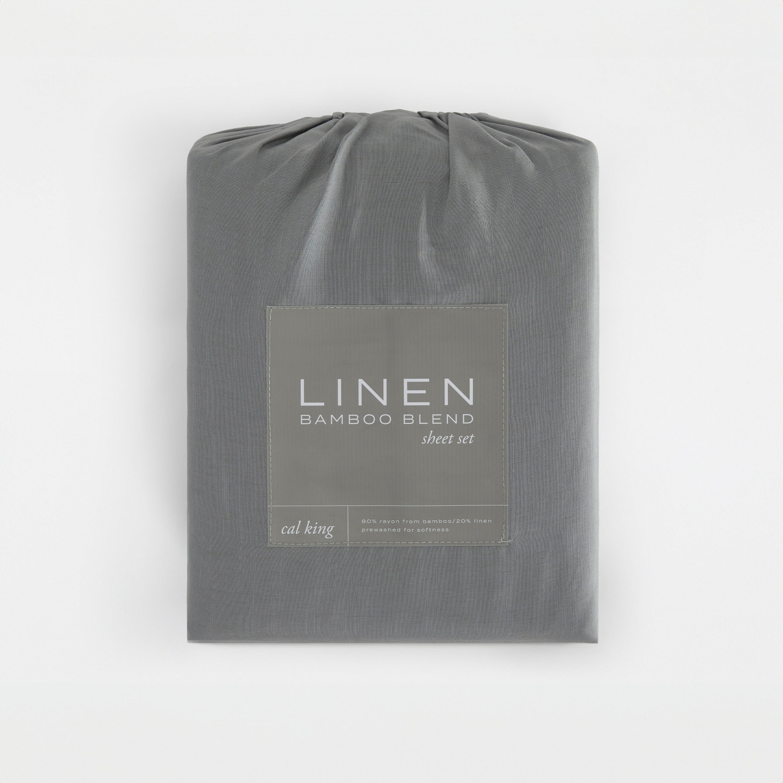 Breathable 4-Piece Linen Bamboo Blend Sheet Set