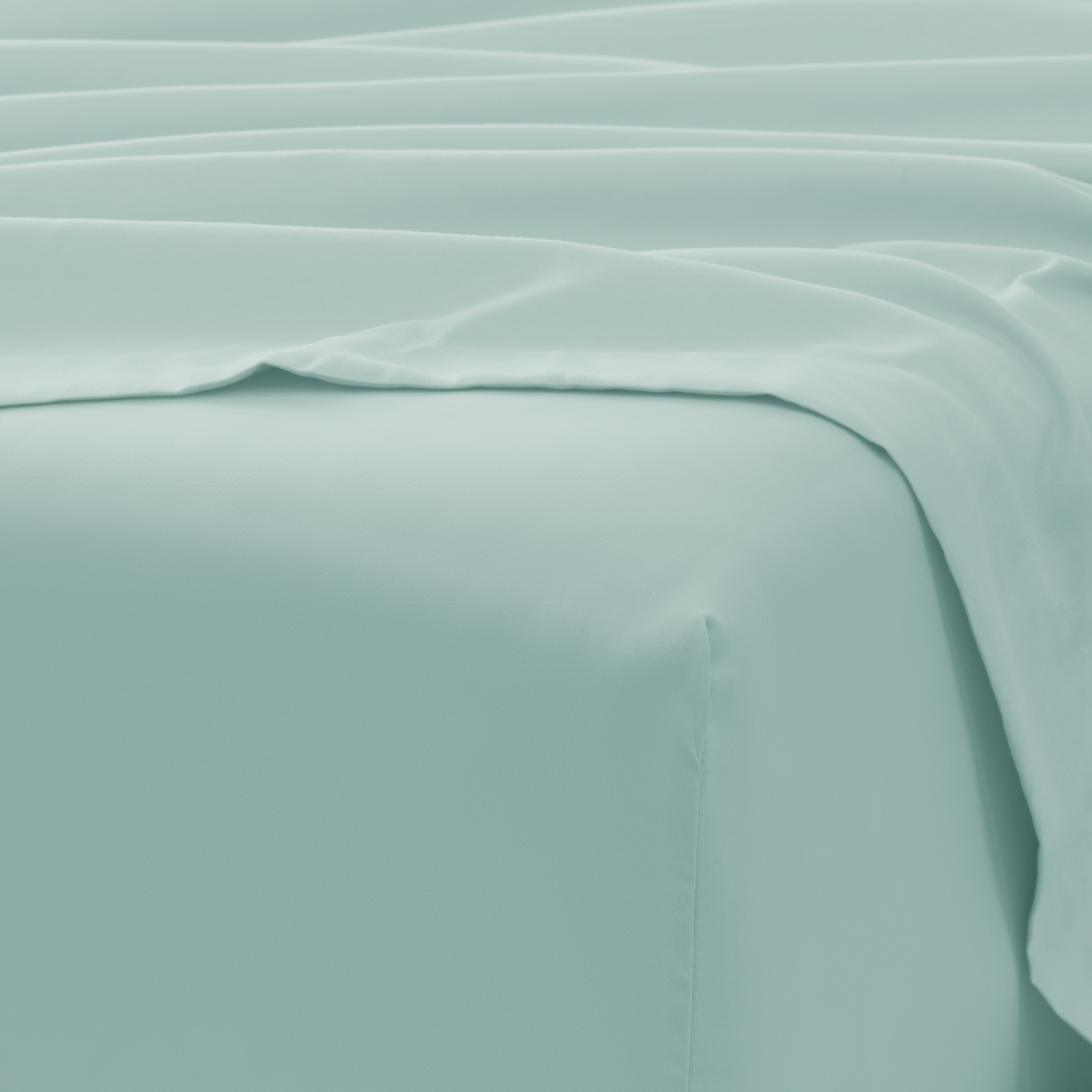 4-Piece Double Brushed Solid Sheet Set