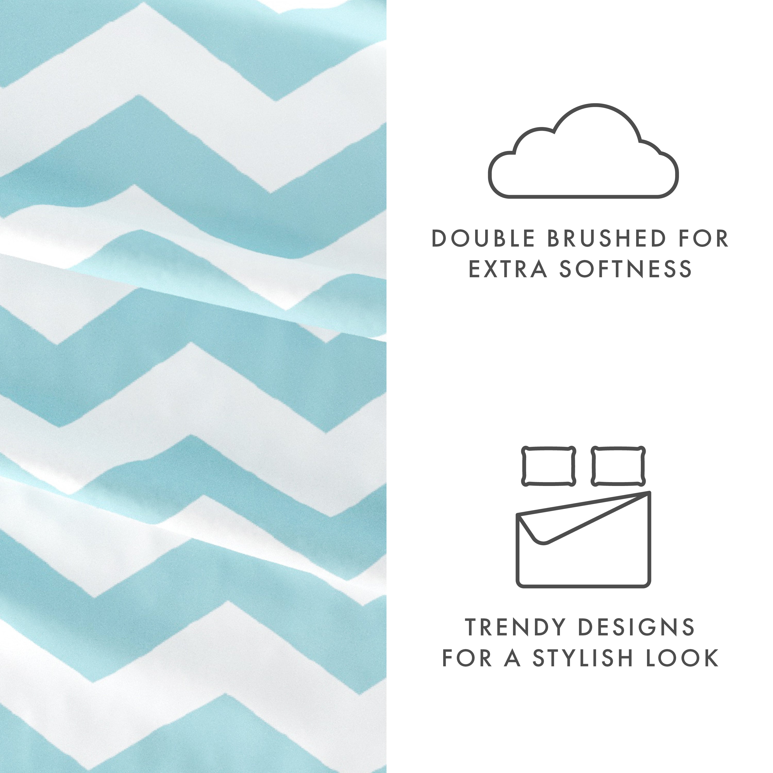 Arrow 4-Piece Patterned Sheet Set