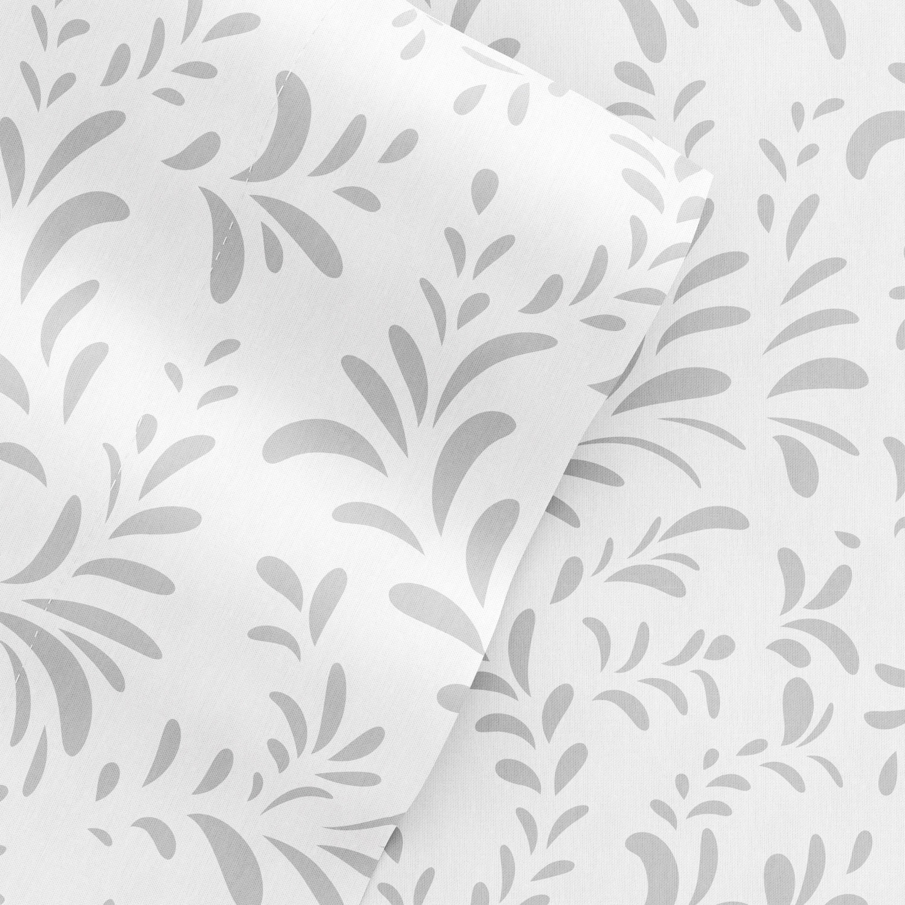 Burst of Vines 4-Piece Patterned Sheet Set