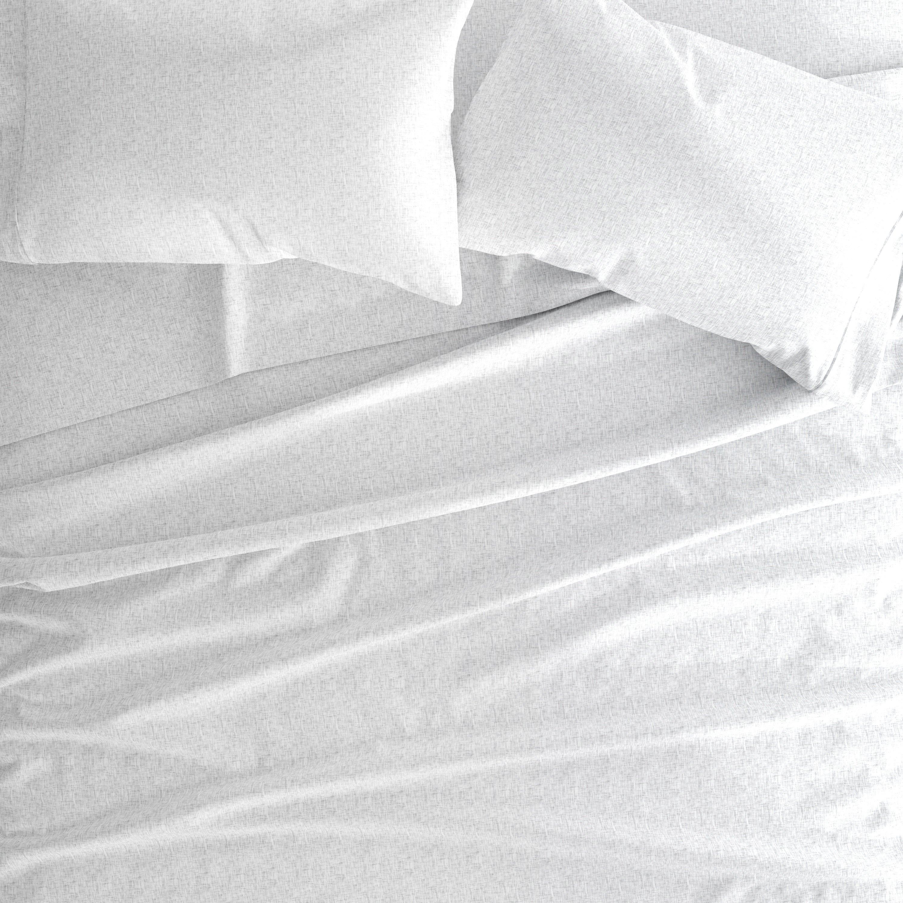 Chambray 4-Piece Patterned Sheet Set