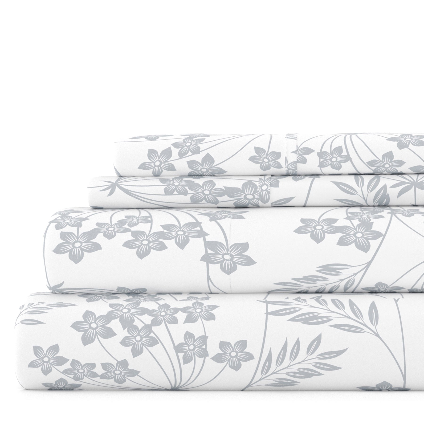 Chantilly Lace 4-Piece Patterned Sheet Set