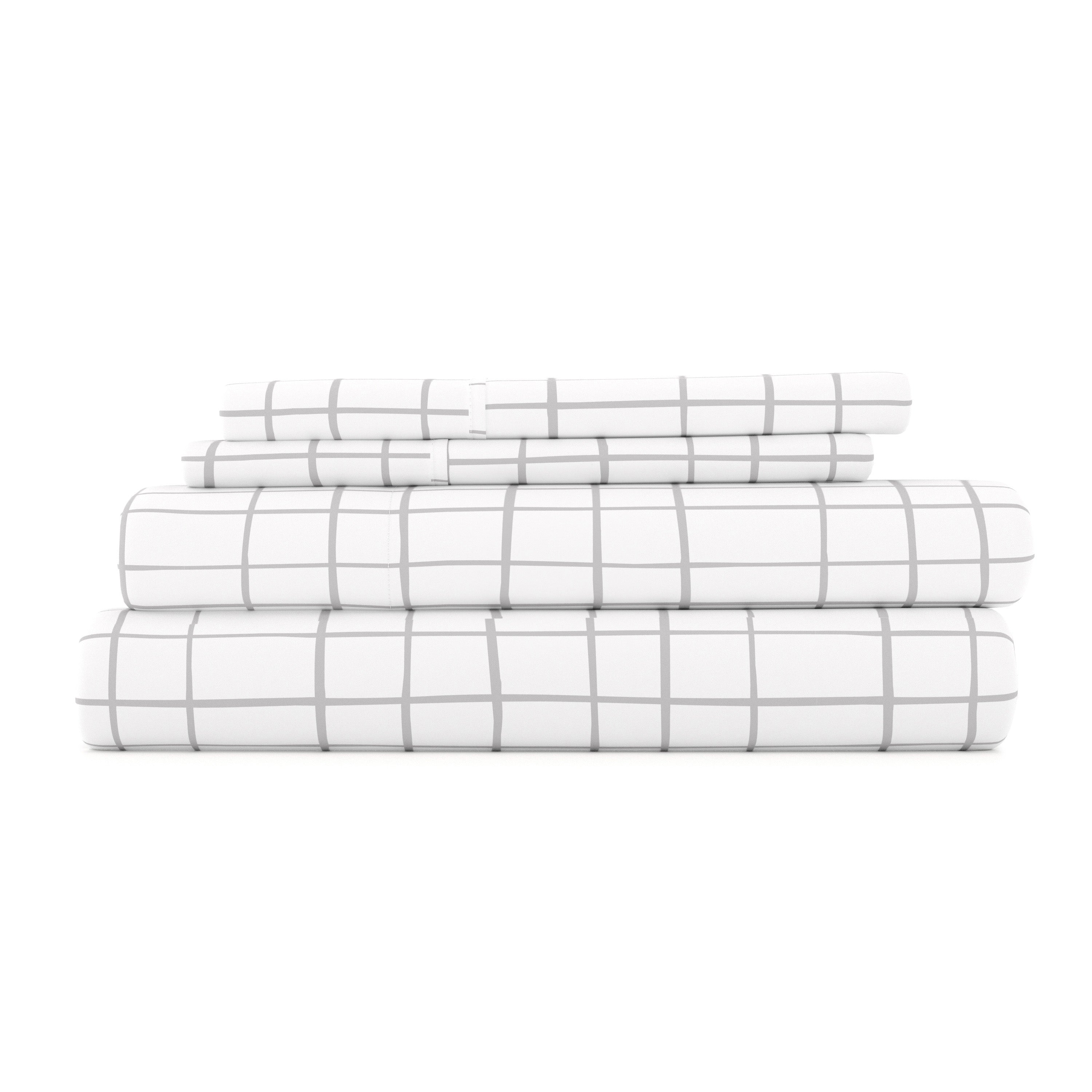 Crossroad 4-Piece Patterned Sheet Set