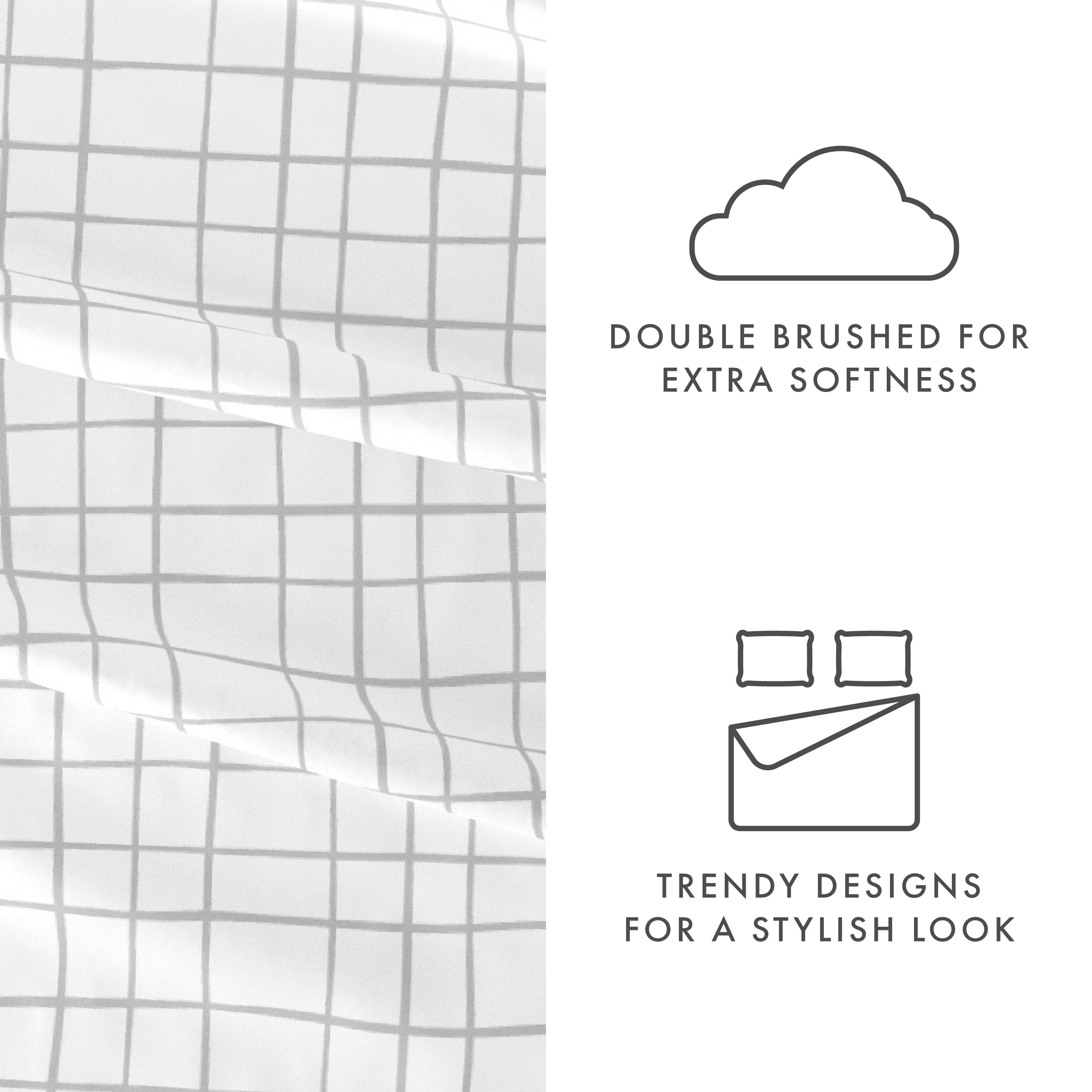 Crossroad 4-Piece Patterned Sheet Set