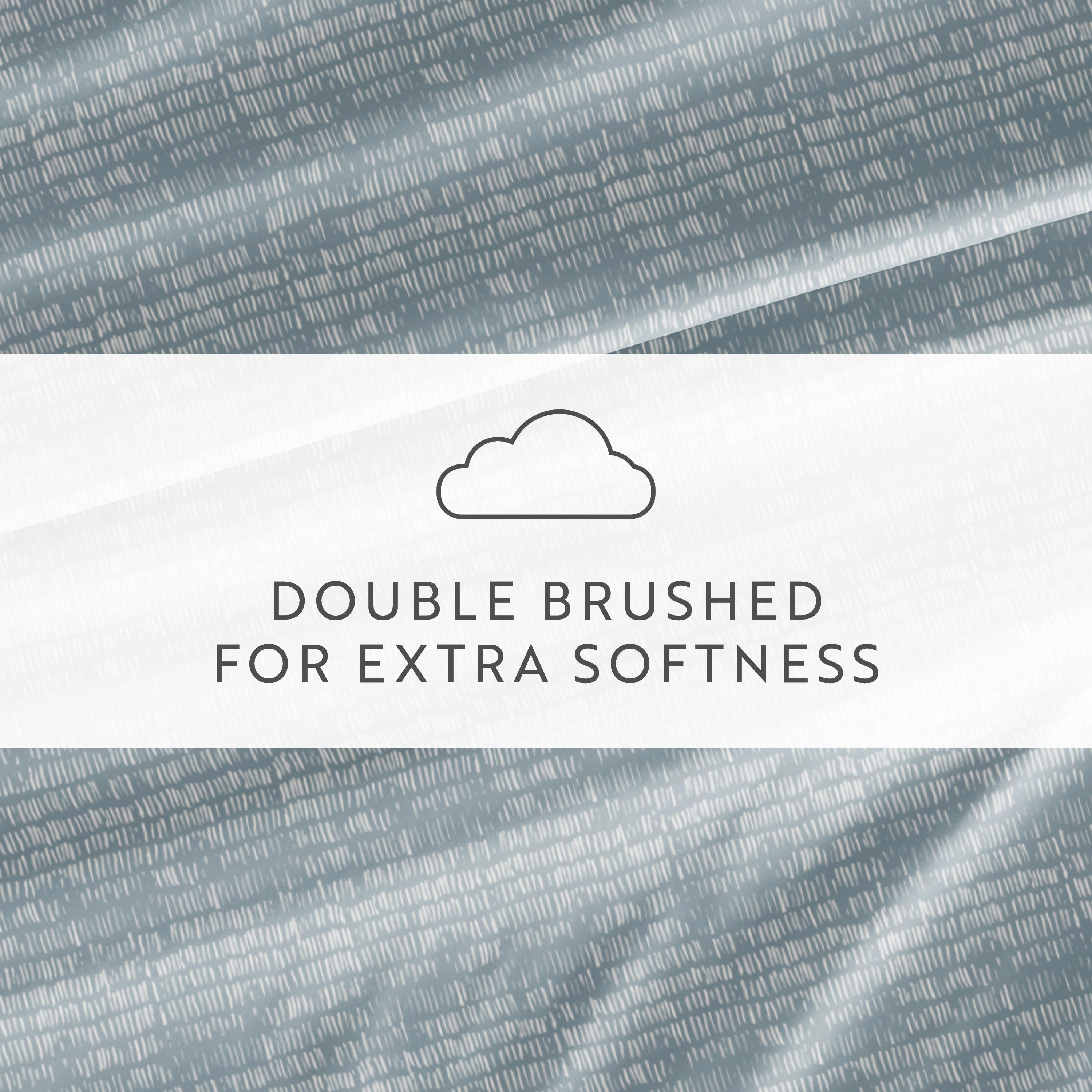 Dashed Lines 4-Piece Patterned Sheet Set