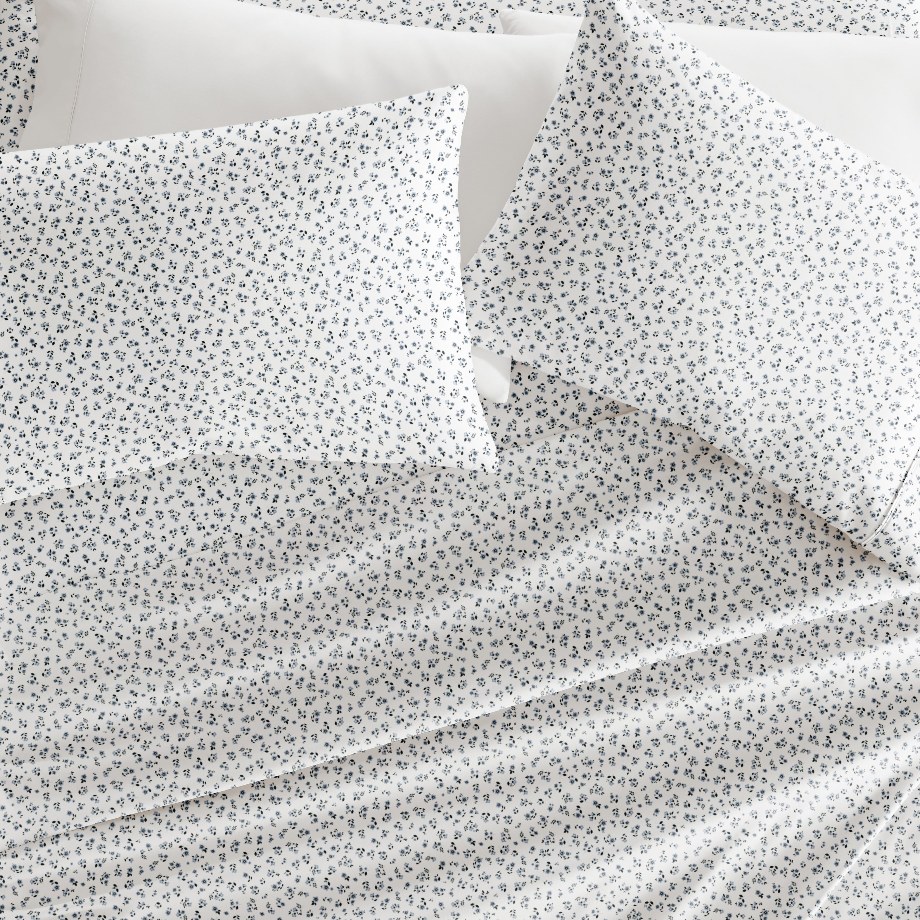 Ditsy Floral 4-Piece Patterned Sheet Set