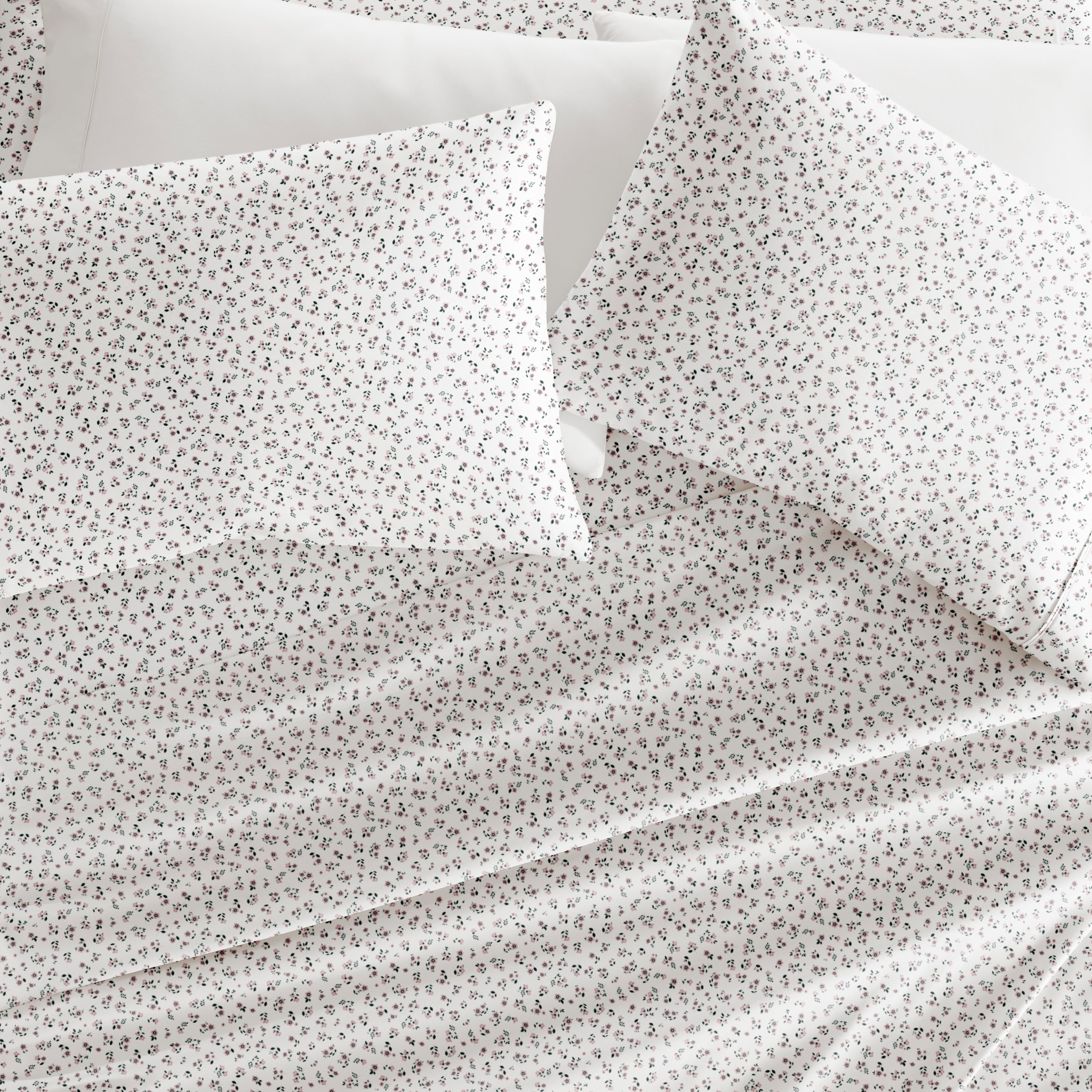 Ditsy Floral 4-Piece Patterned Sheet Set