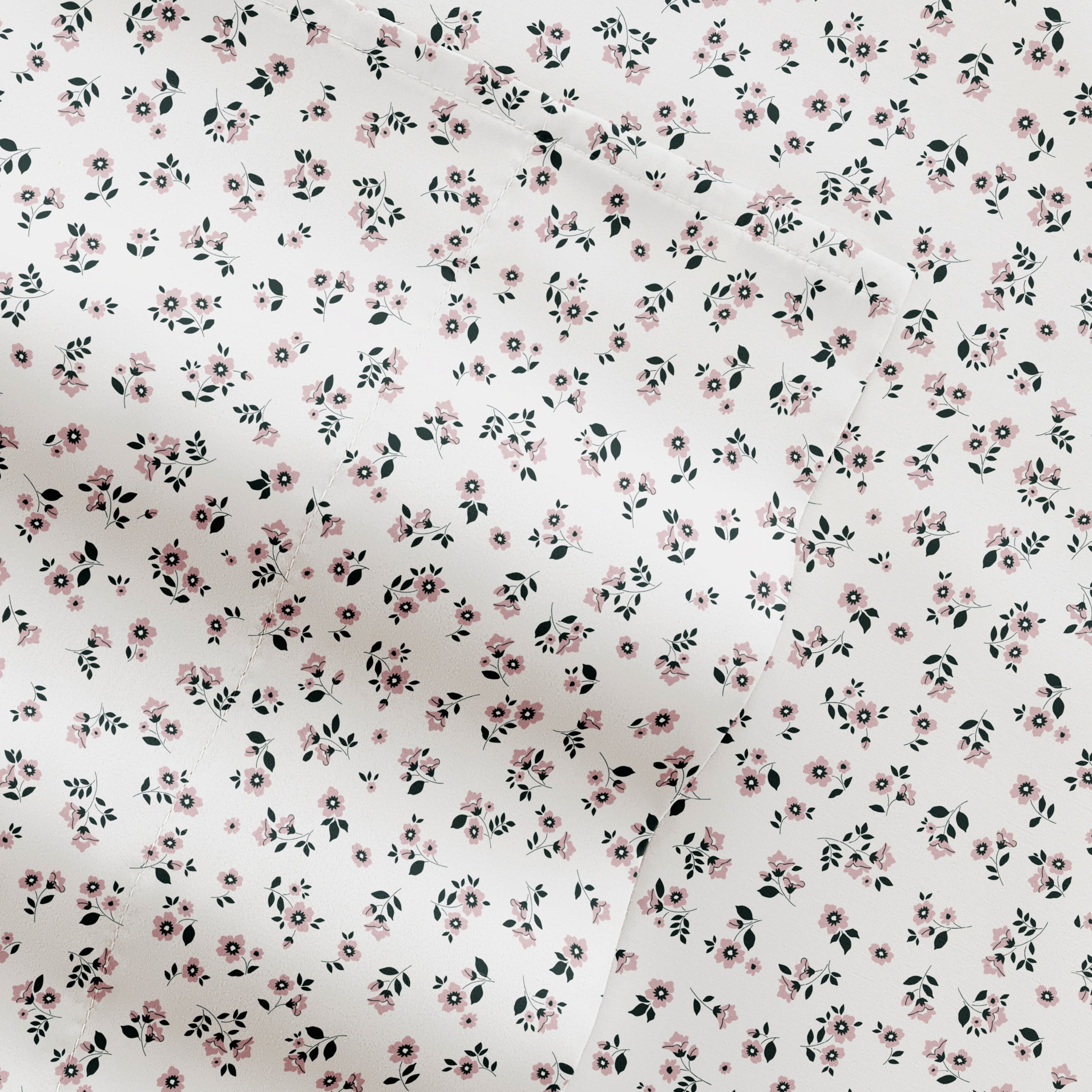 Ditsy Floral 4-Piece Patterned Sheet Set