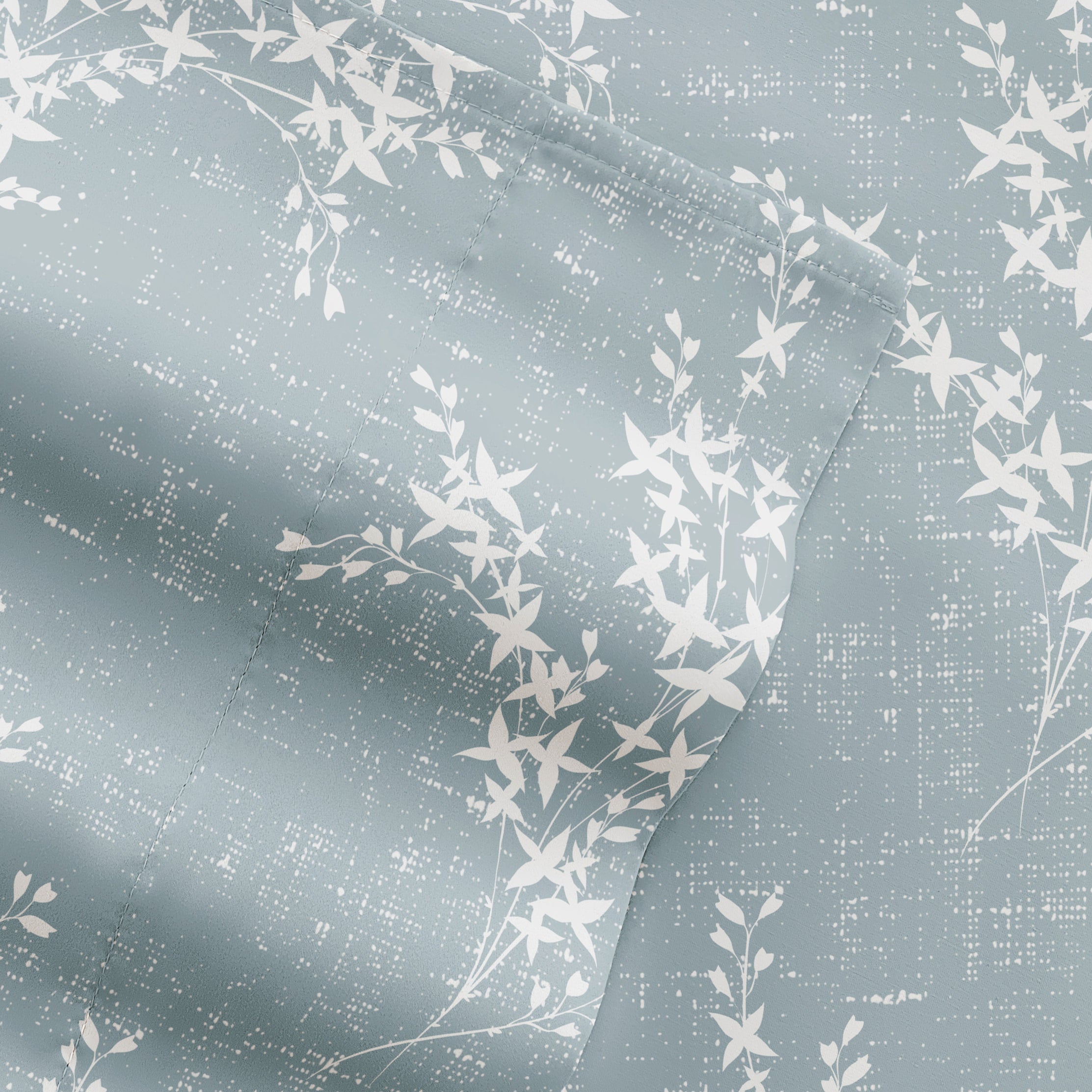 Distressed Willow 4-Piece Patterned Sheet Set