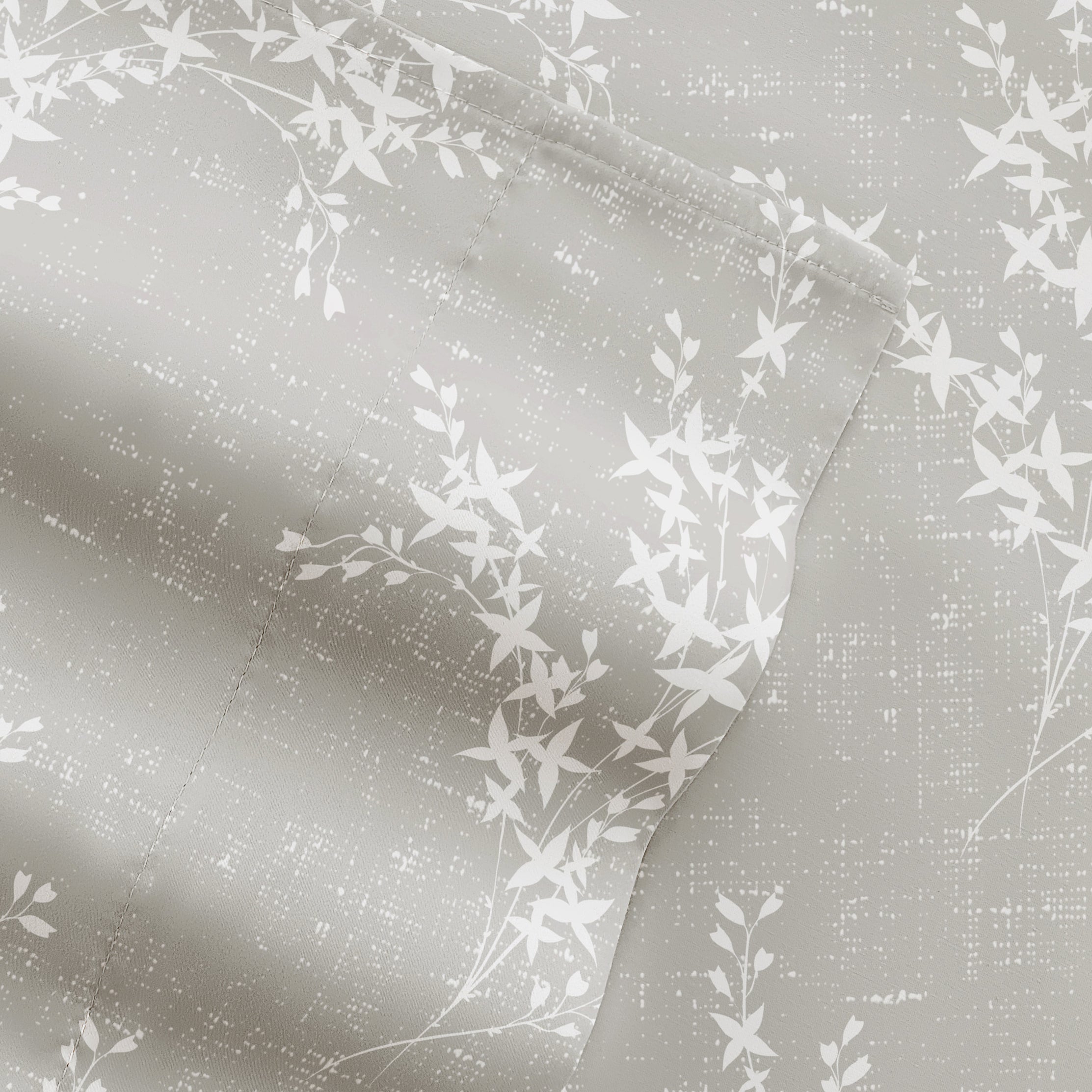 Distressed Willow 4-Piece Patterned Sheet Set