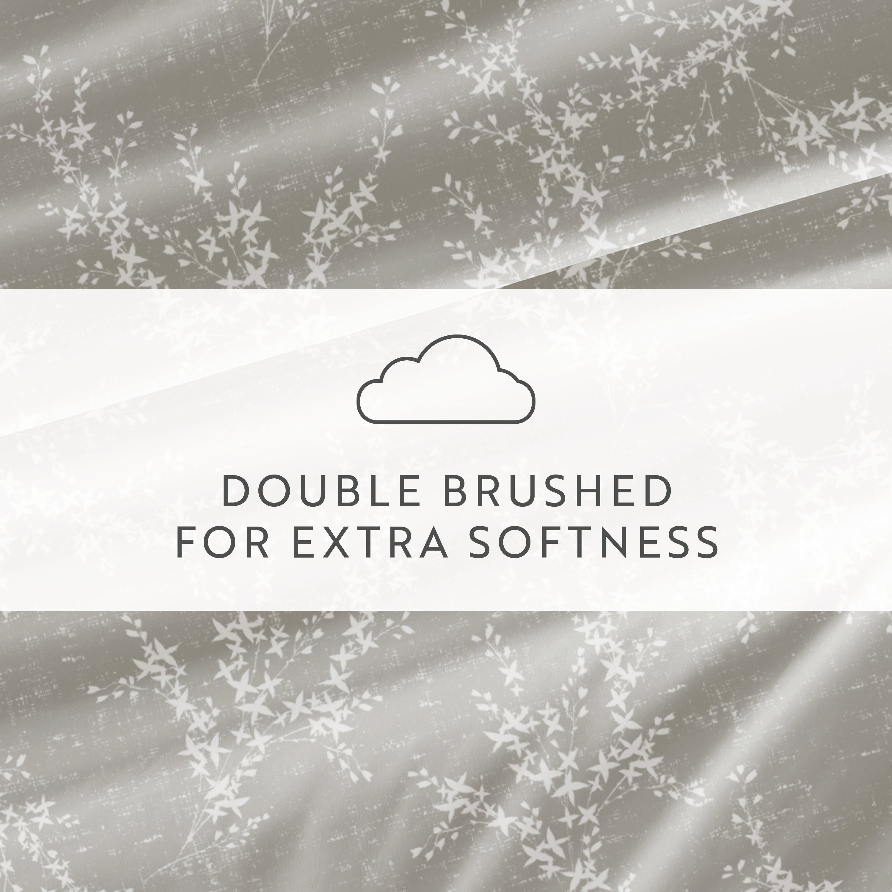Distressed Willow 4-Piece Patterned Sheet Set