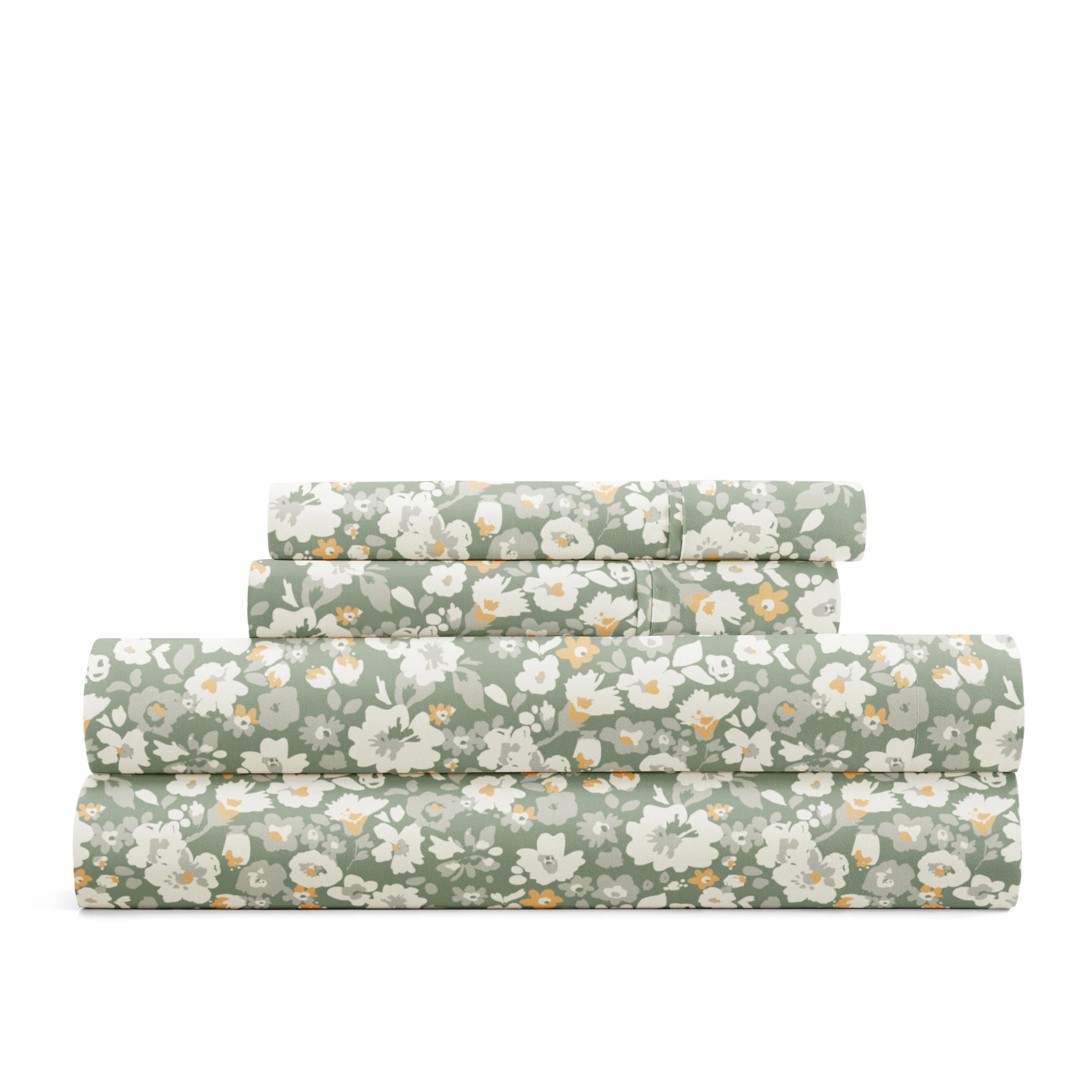 Floral Dream 4-Piece Patterned Sheet Set