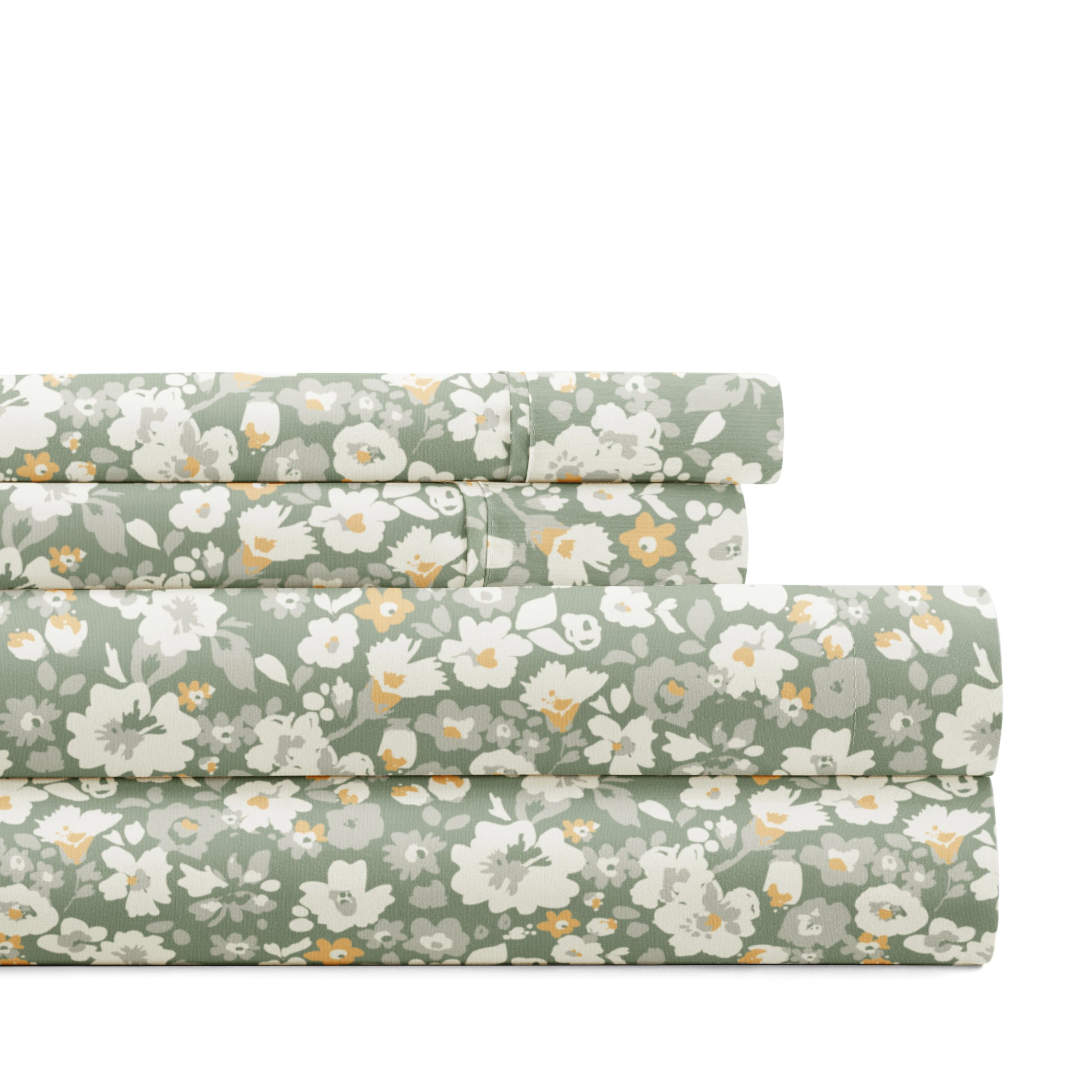 Floral Dream 4-Piece Patterned Sheet Set