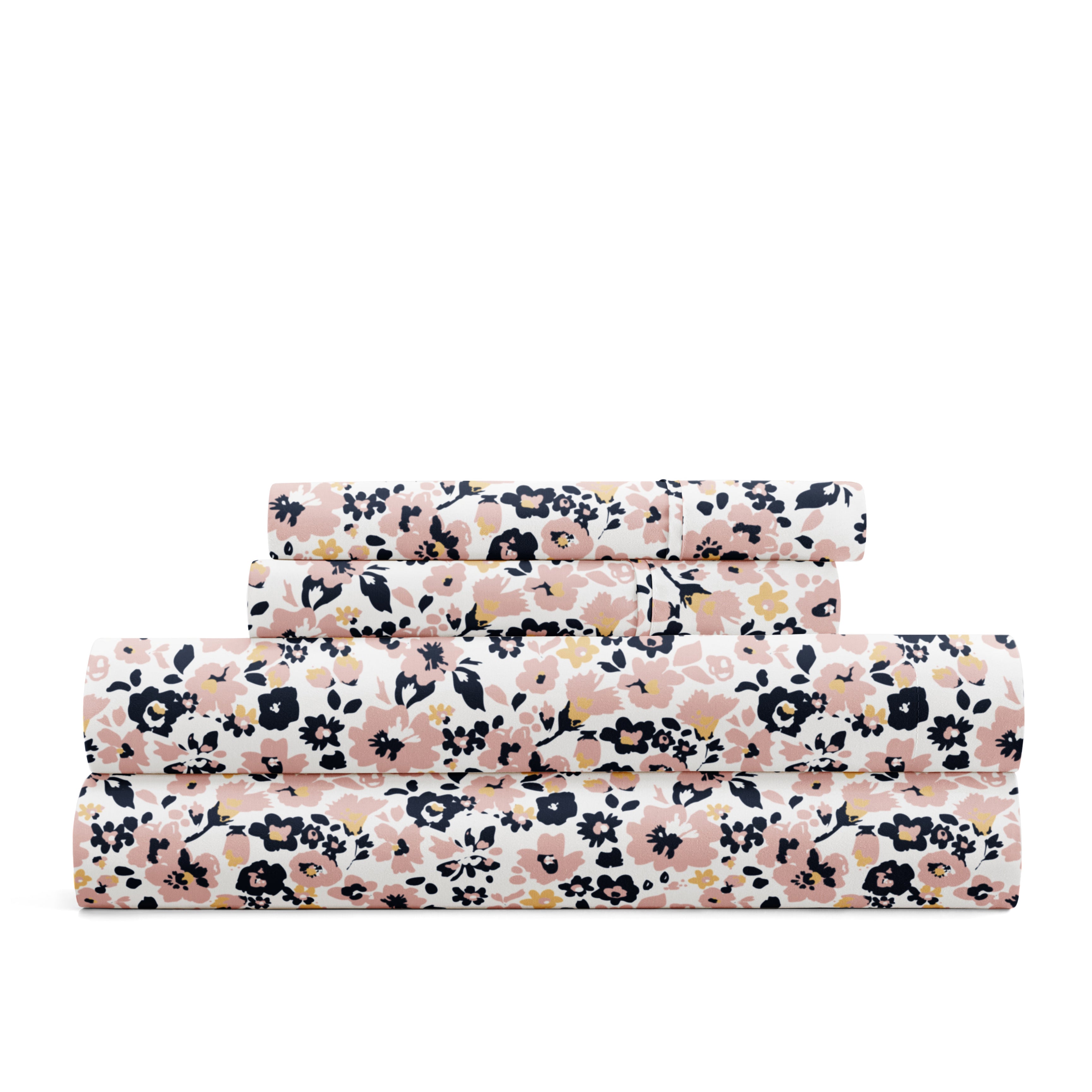 Floral Dream 4-Piece Patterned Sheet Set
