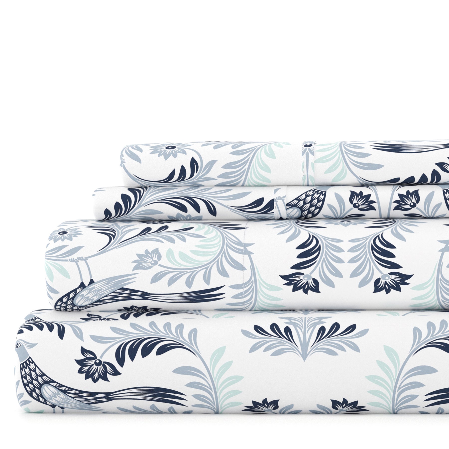 Garden Estate 4-Piece Patterned Sheet Set