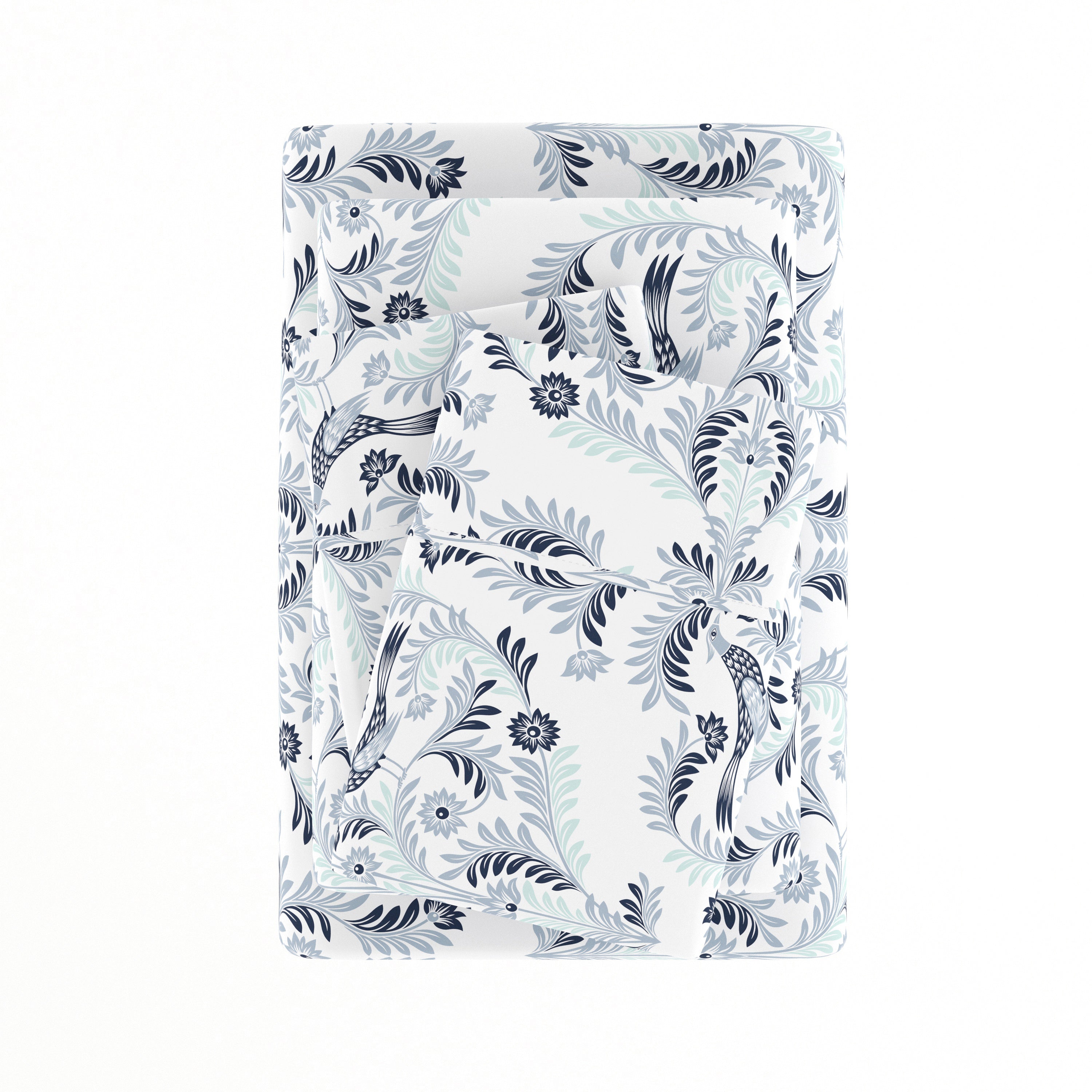 Garden Estate 4-Piece Patterned Sheet Set