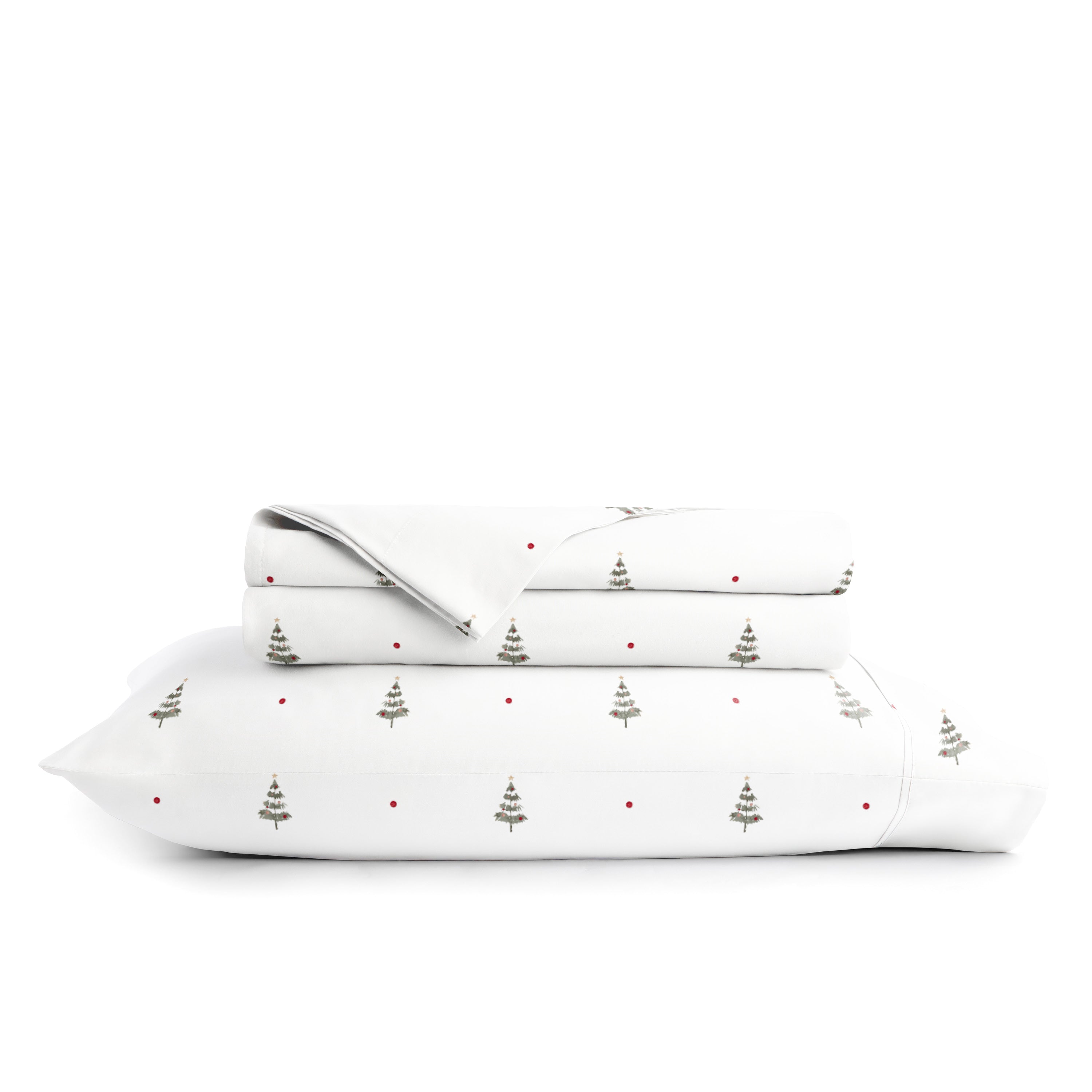 Christmas Tree 4-Piece Patterned Sheet Set