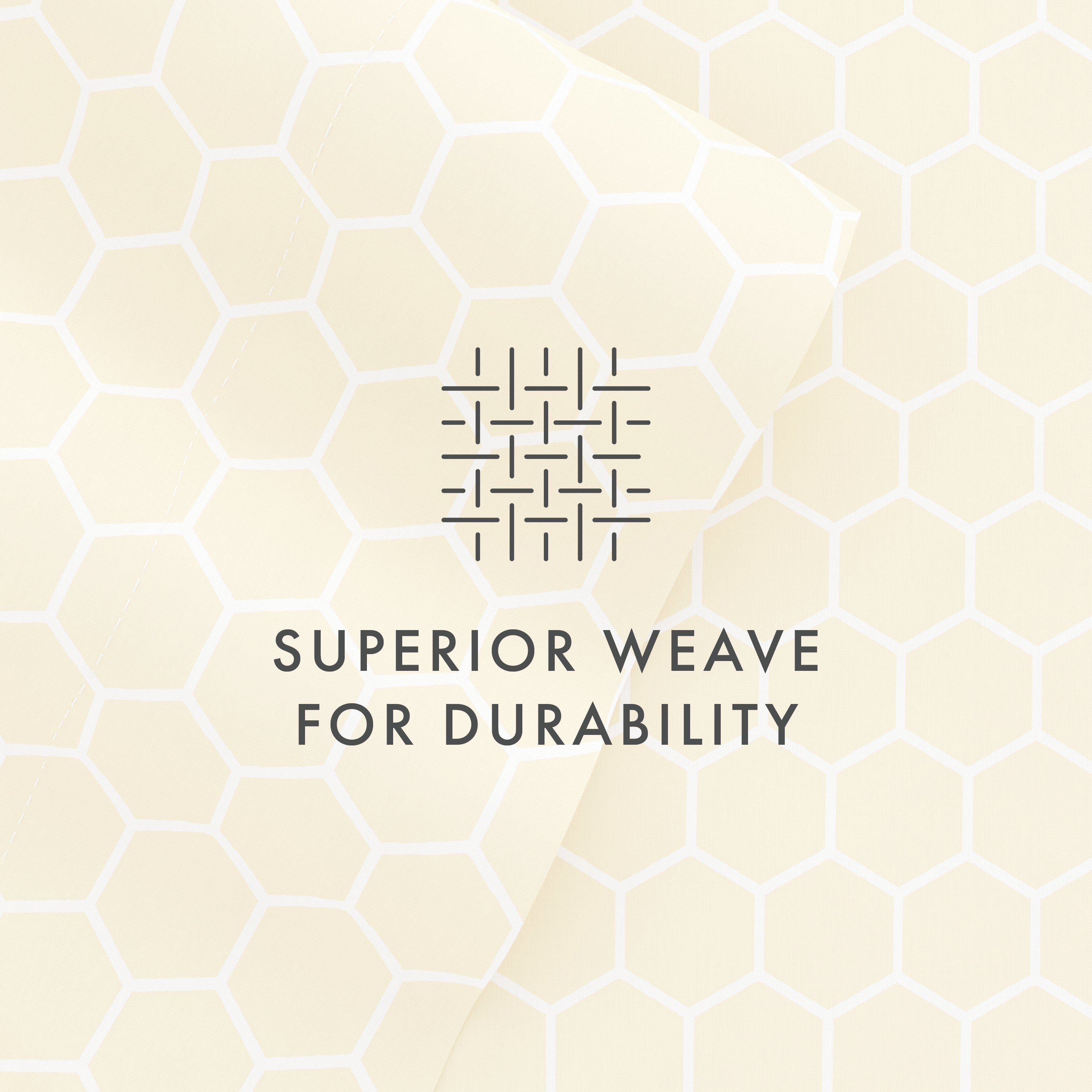 Honeycomb 4-Piece Patterned Sheet Set