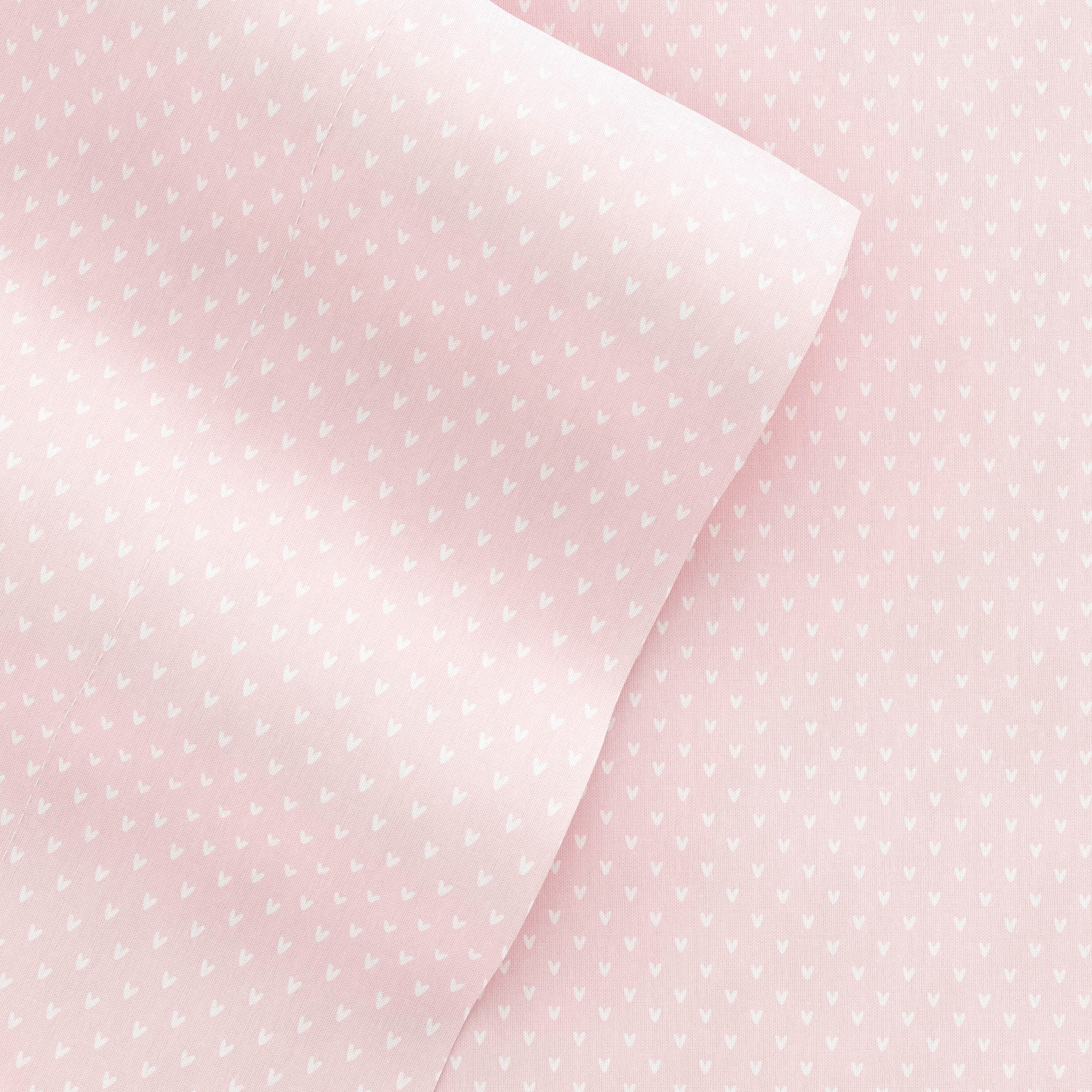 My Heart 4-Piece Patterned Sheet Set