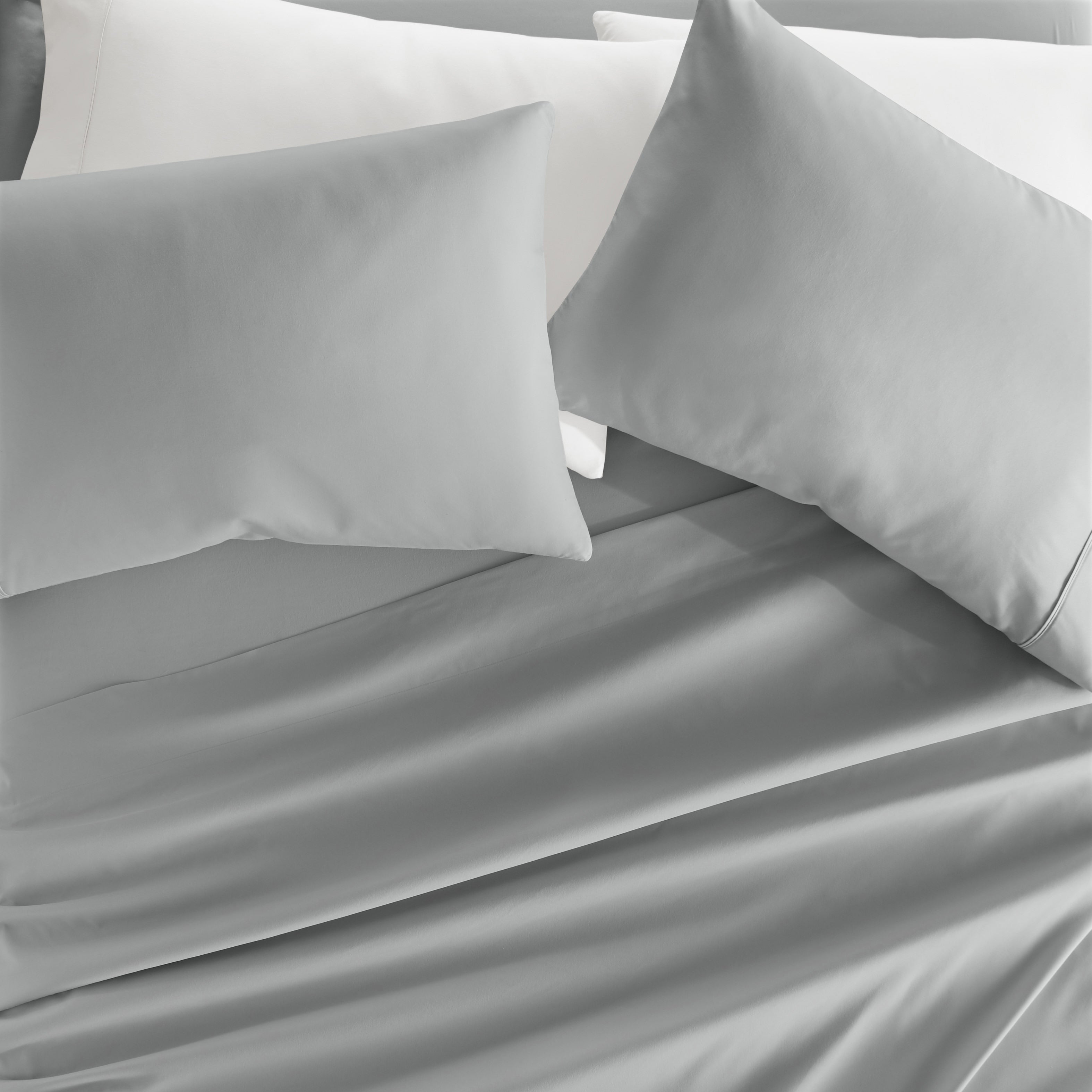 4-Piece Double Brushed Solid Sheet Set