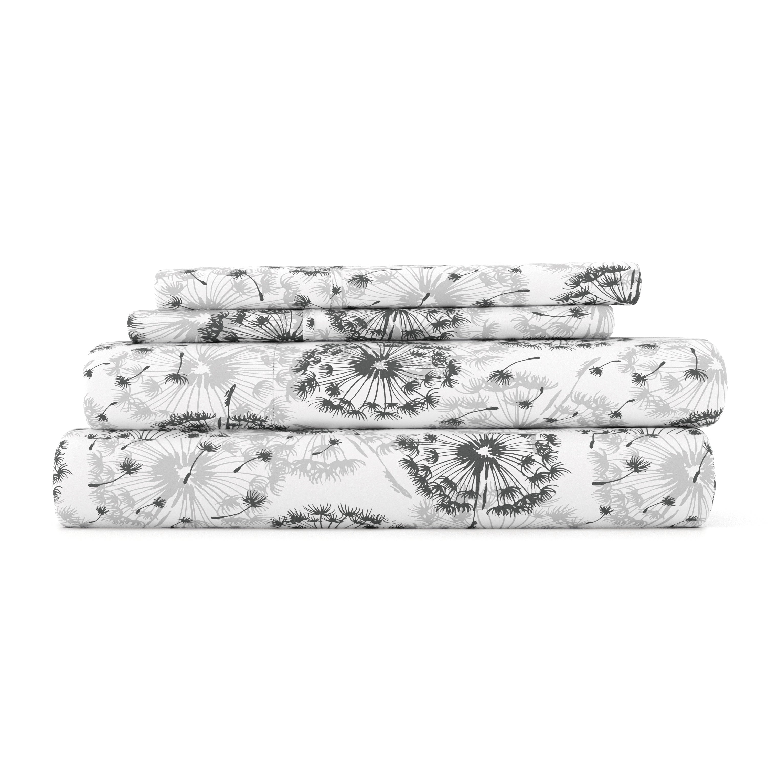 Make a Wish 4-Piece Patterned Sheet Set