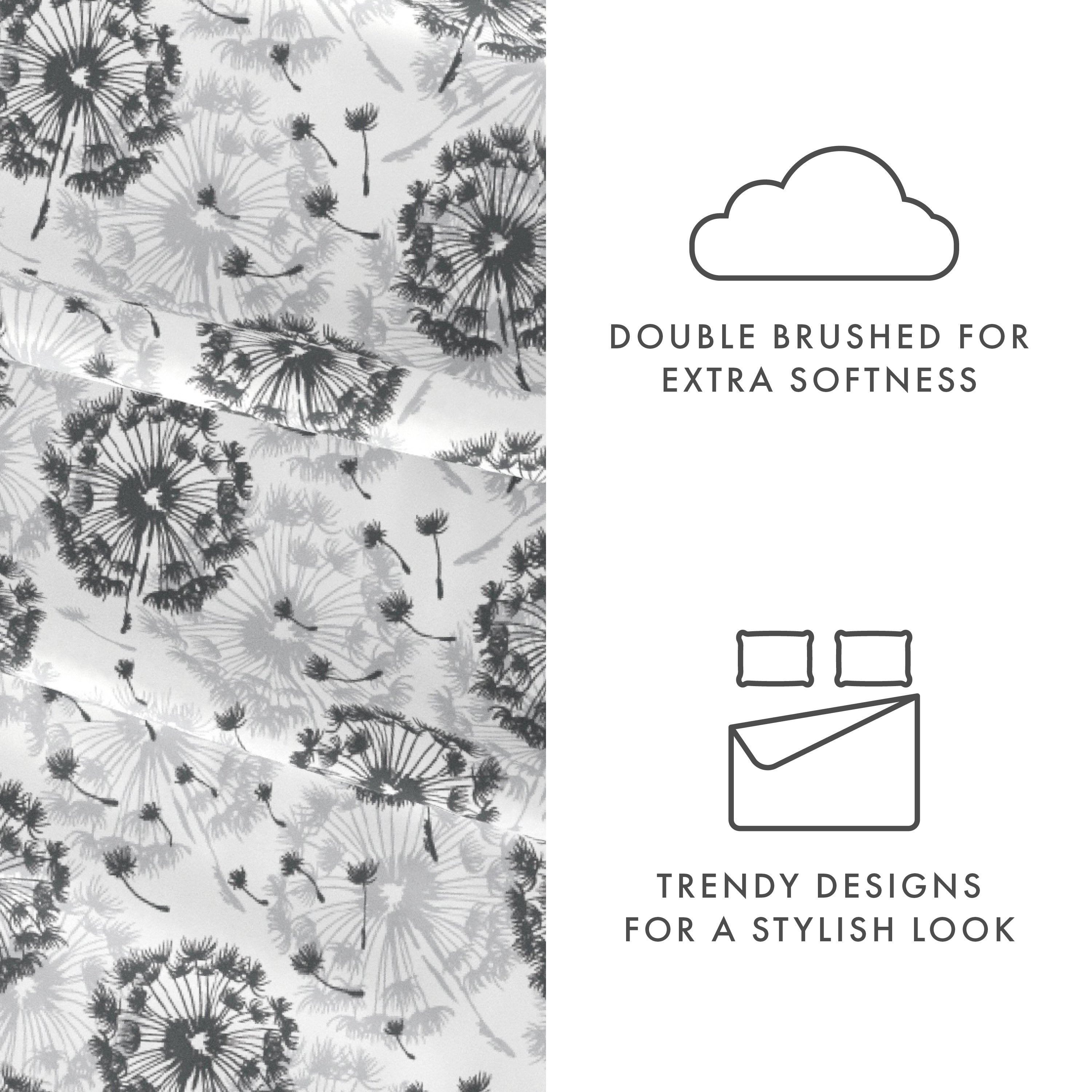 Make a Wish 4-Piece Patterned Sheet Set