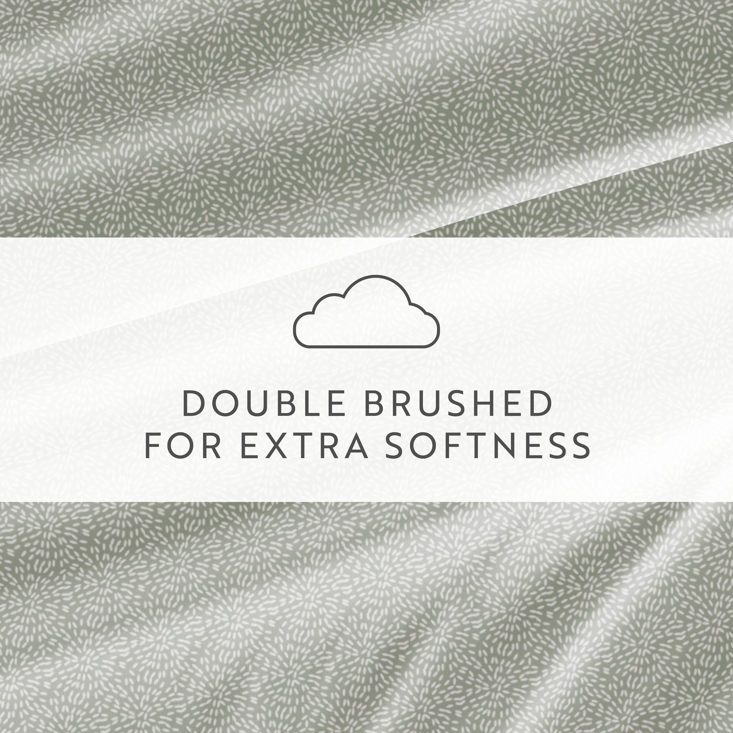 Modern Circles 4-Piece Patterned Sheet Set