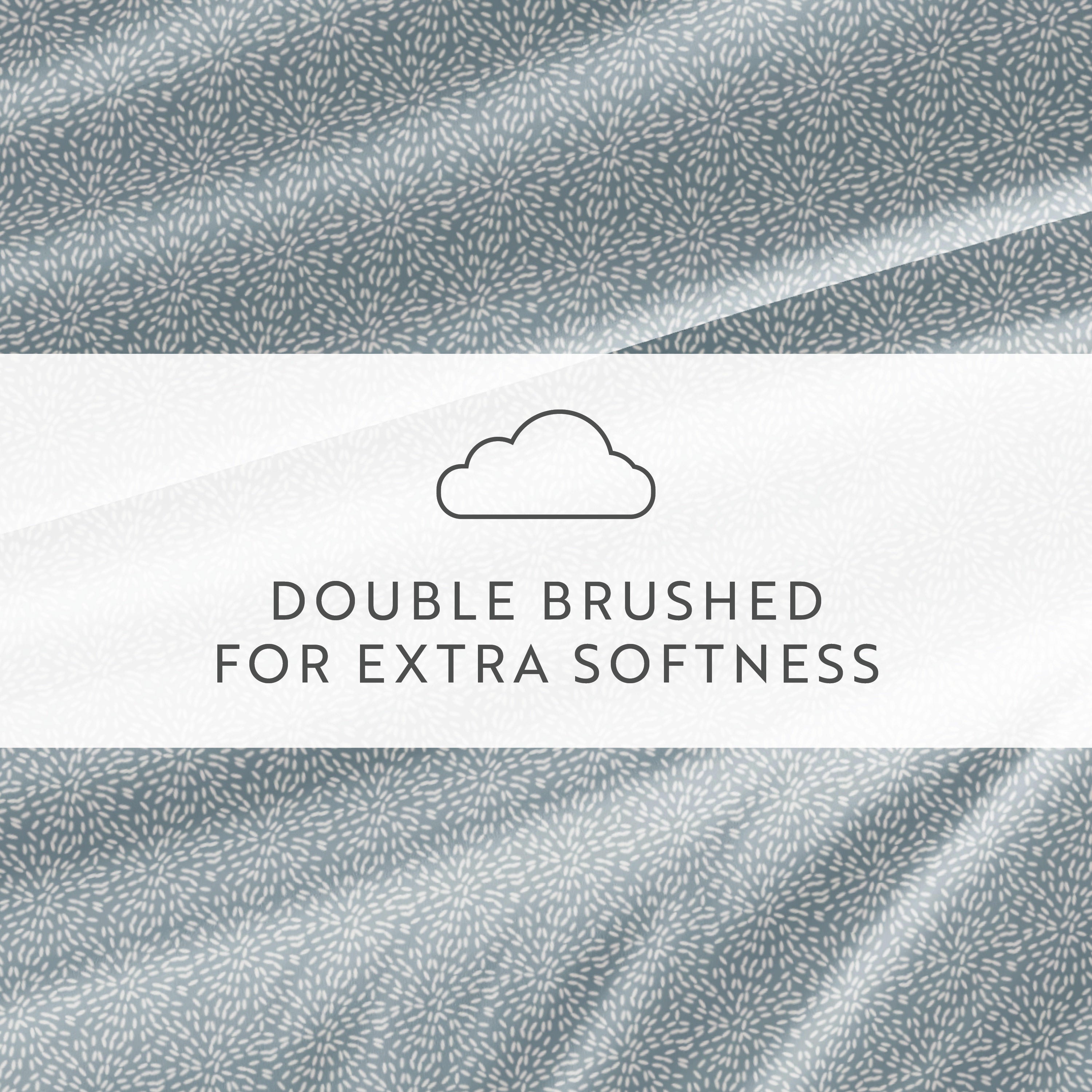 Modern Circles 4-Piece Patterned Sheet Set