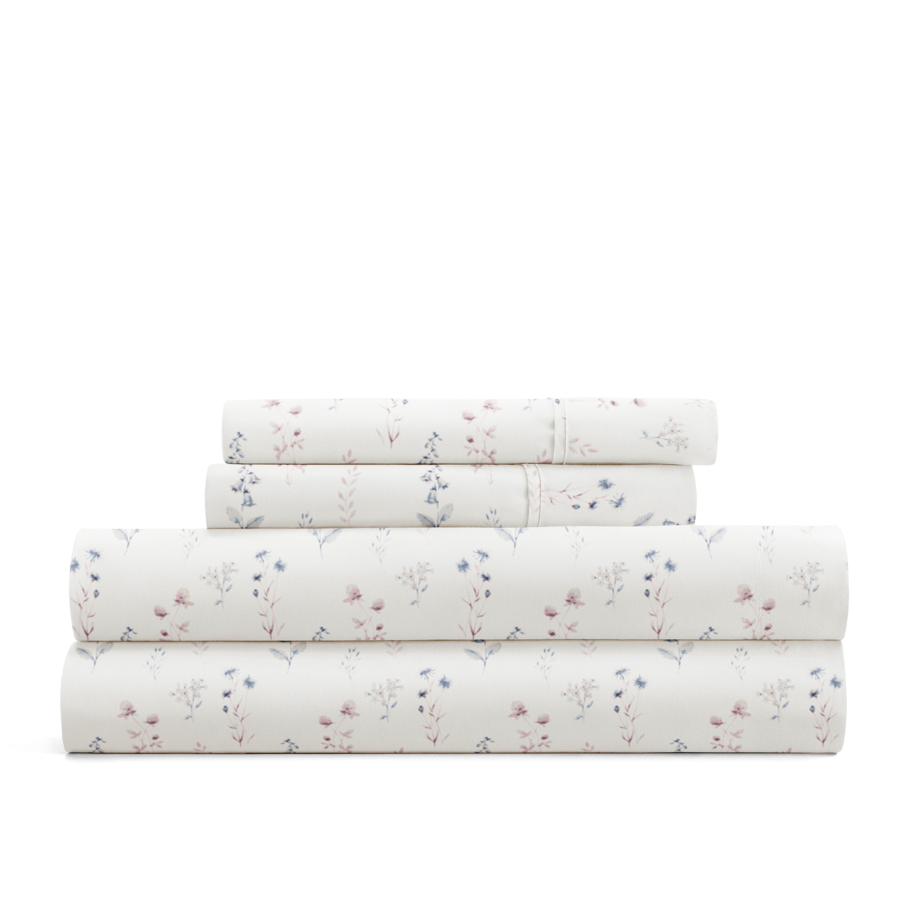 Painted Meadow 4-Piece Patterned Sheet Set