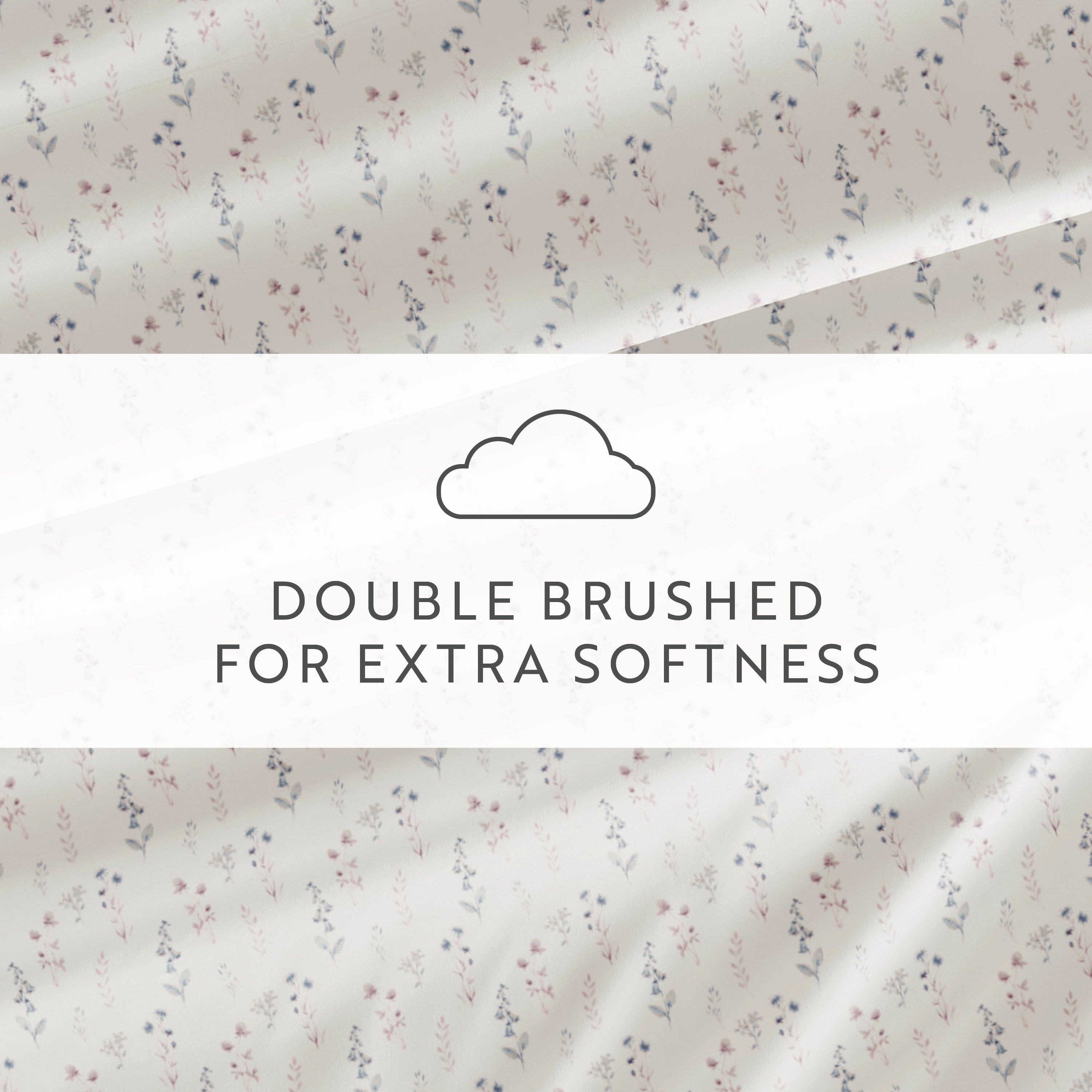 Painted Meadow 4-Piece Patterned Sheet Set