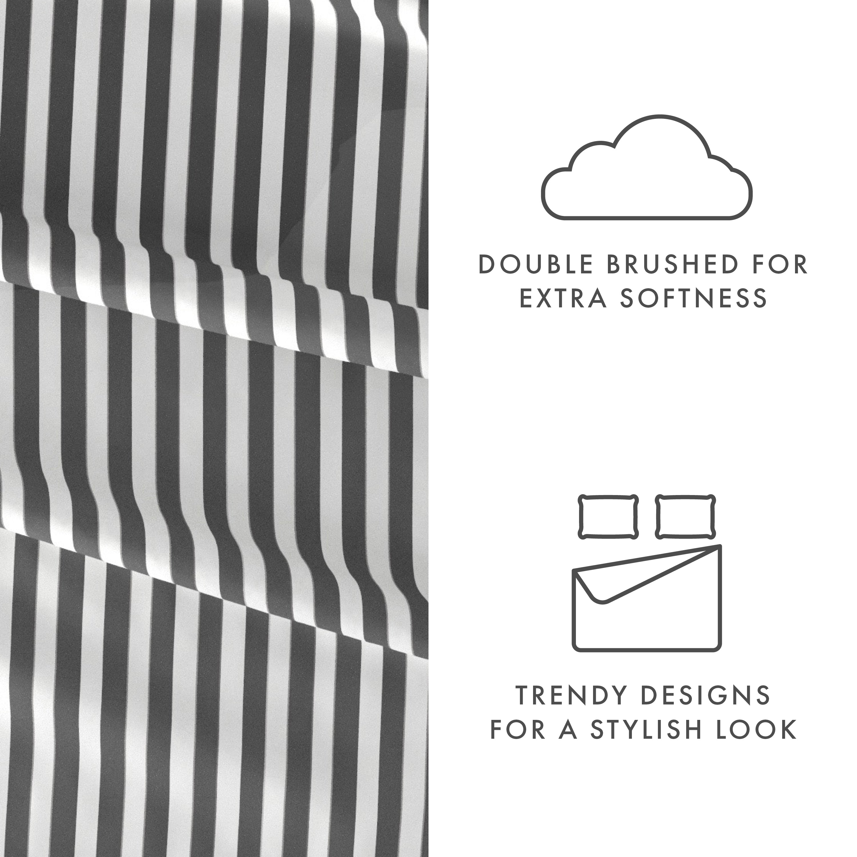 Ribbon 4-Piece Patterned Sheet Set
