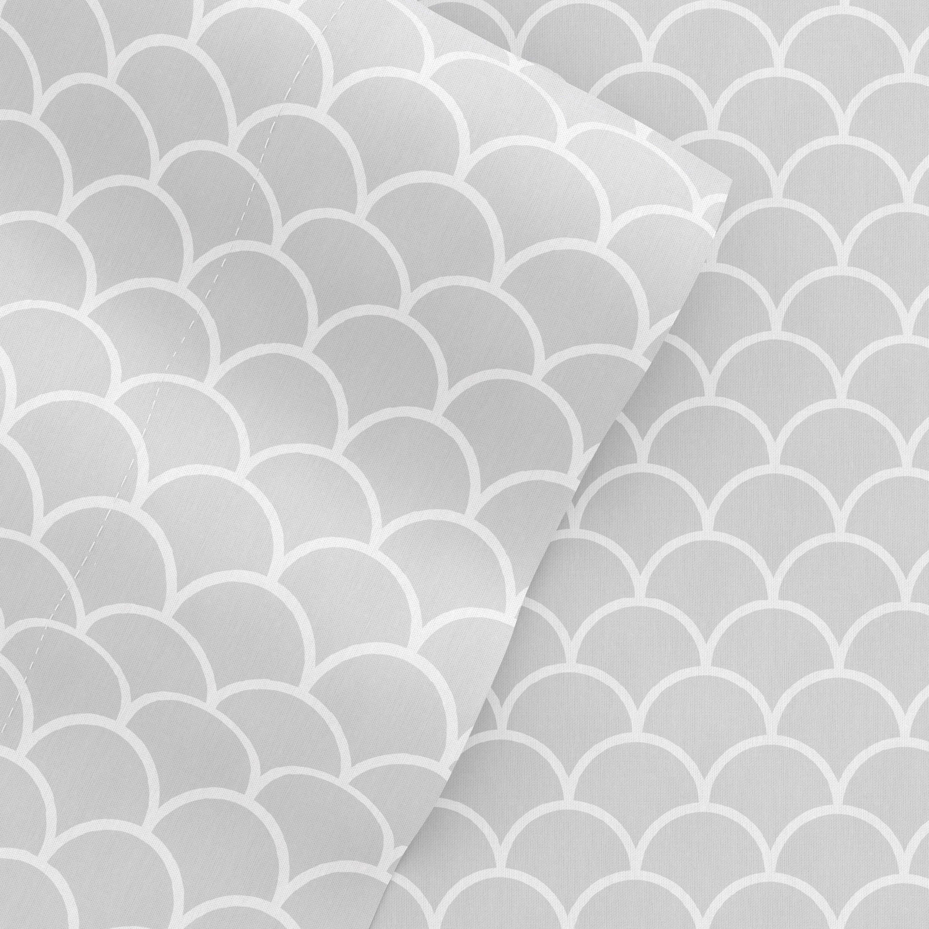 Scallops 4-Piece Patterned Sheet Set