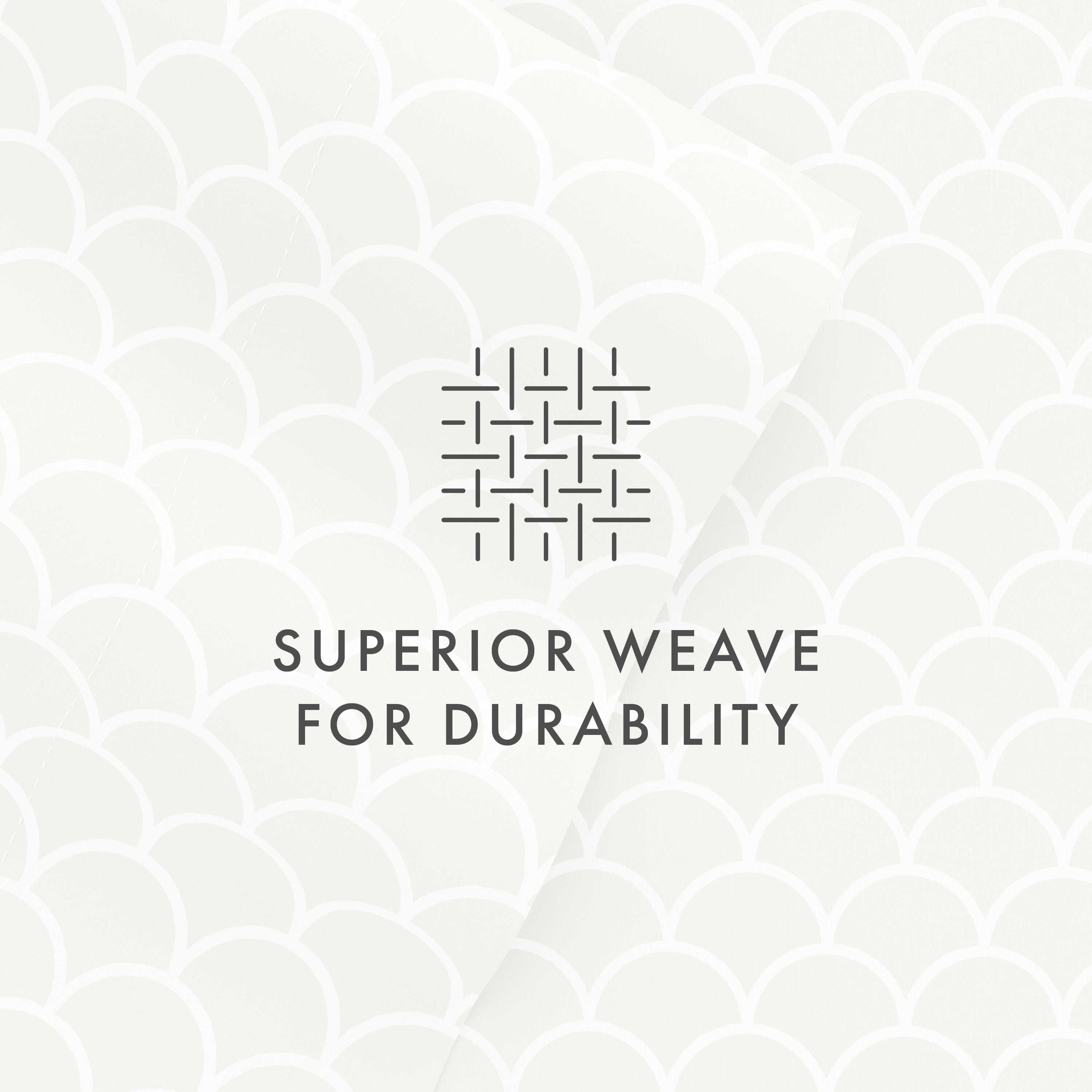Scallops 4-Piece Patterned Sheet Set