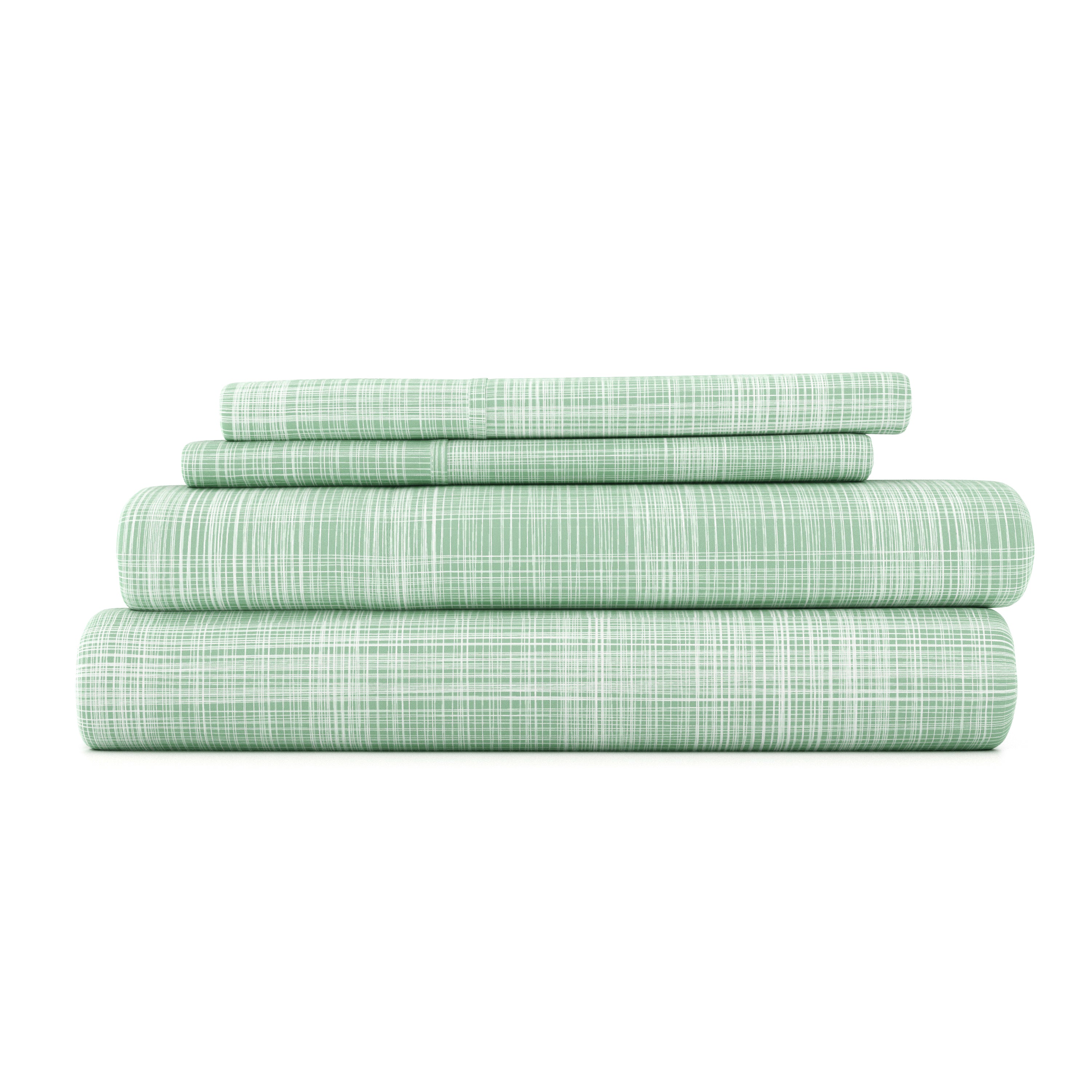 Thatch 4-Piece Patterned Sheet Set