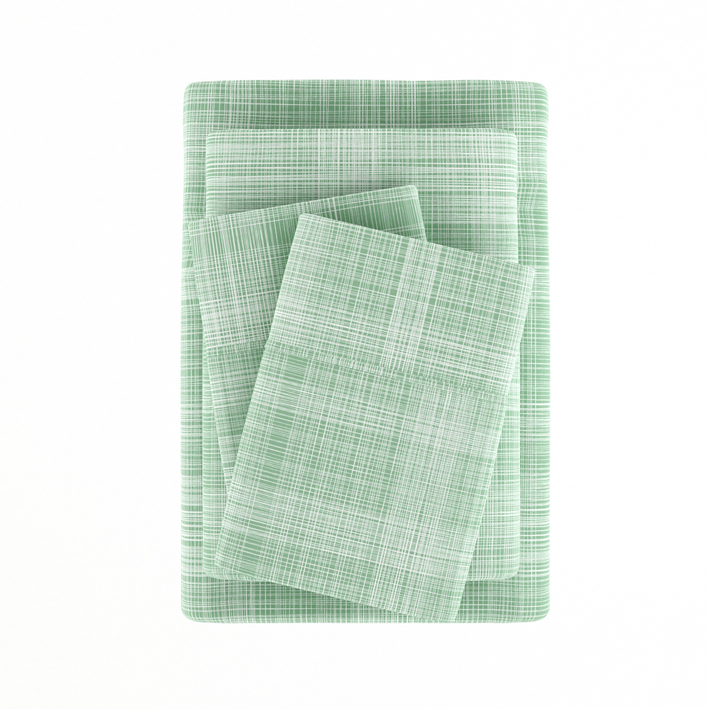 Thatch 4-Piece Patterned Sheet Set