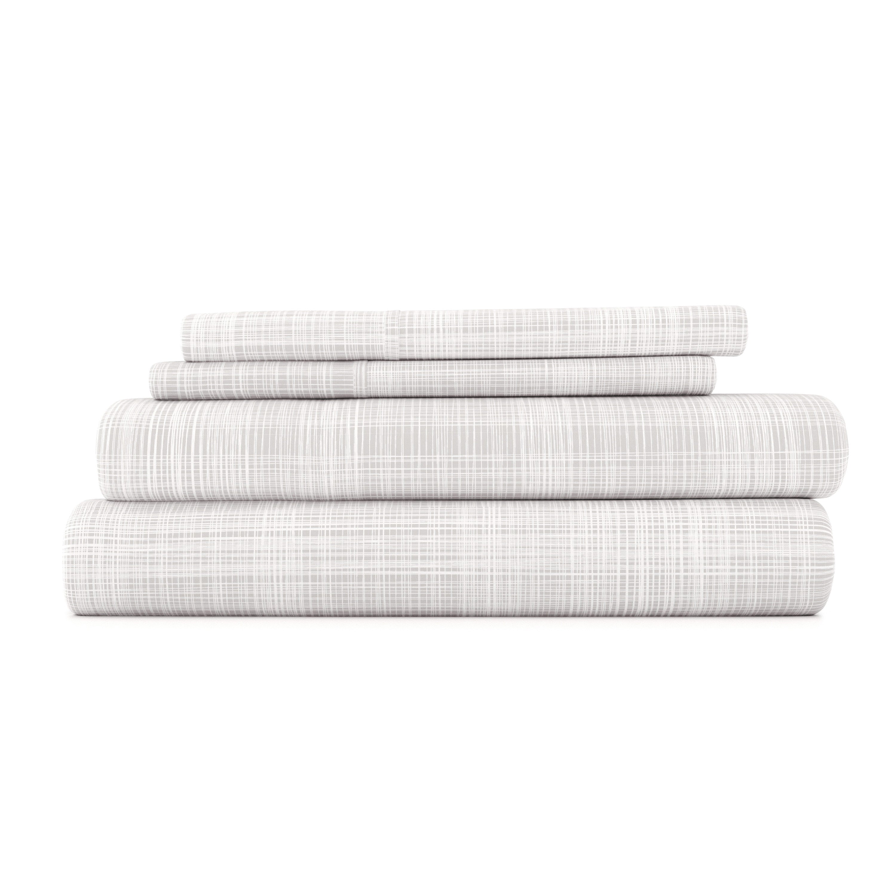 Thatch 4-Piece Patterned Sheet Set