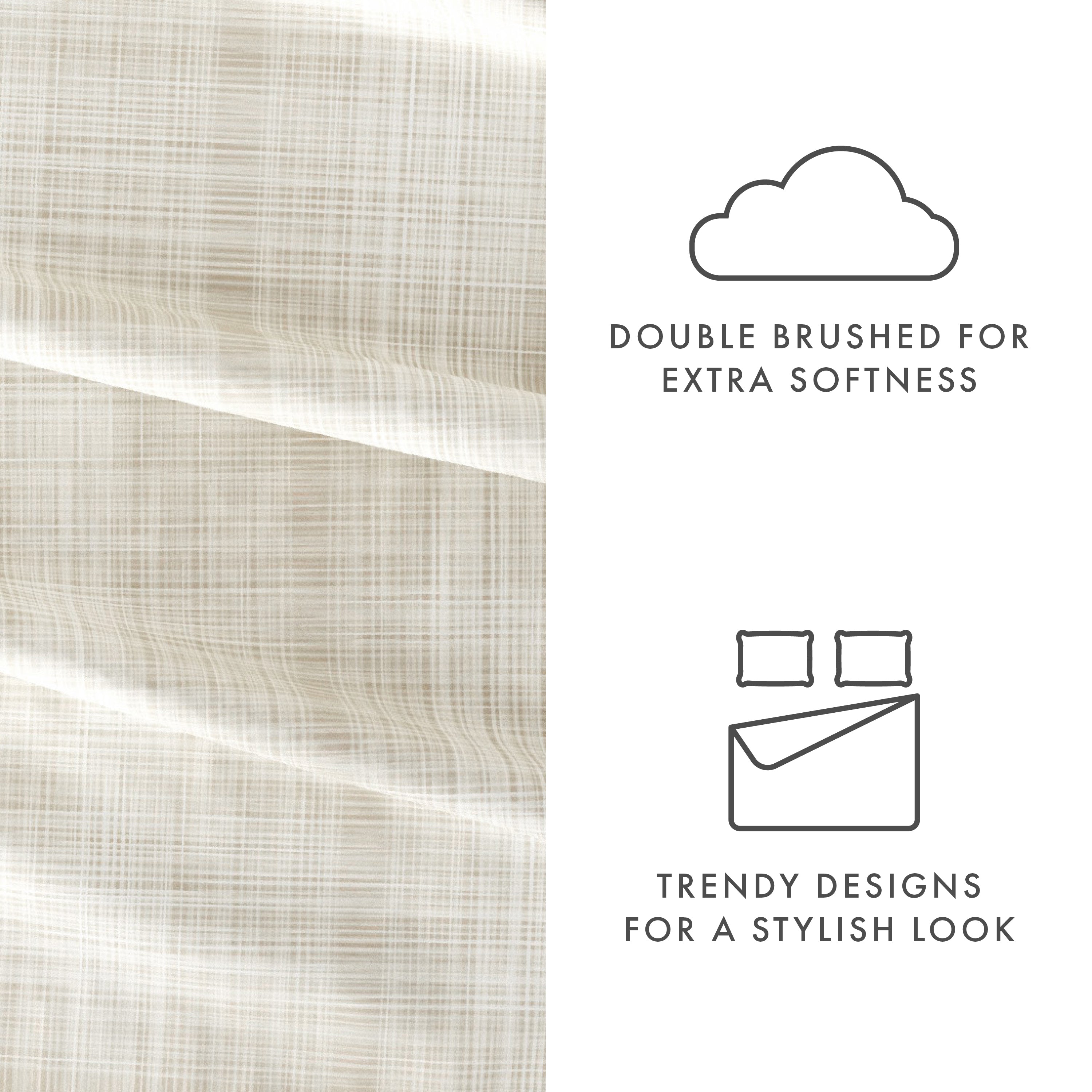 Thatch 4-Piece Patterned Sheet Set