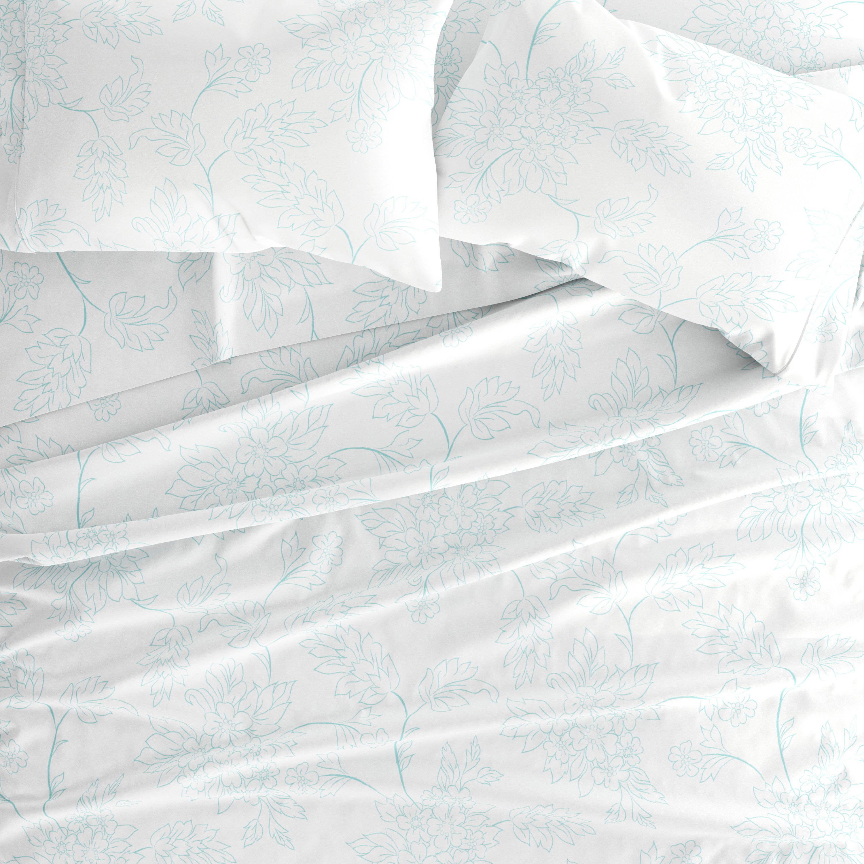 Vines 4-Piece Patterned Sheet Set